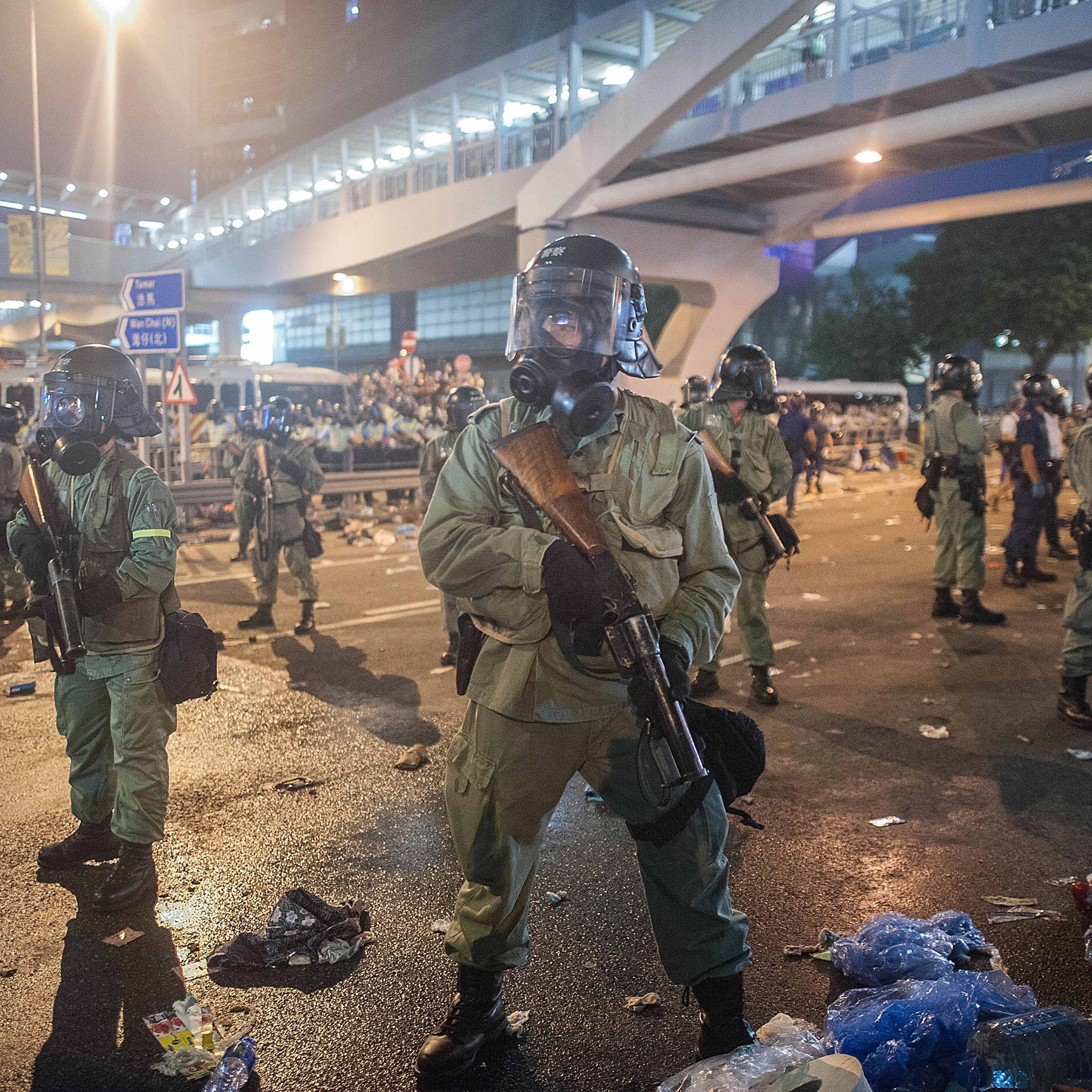 Pro Democracy Supporters Attempt To Bring Hong Kong To A Stand Still With Mass Rally