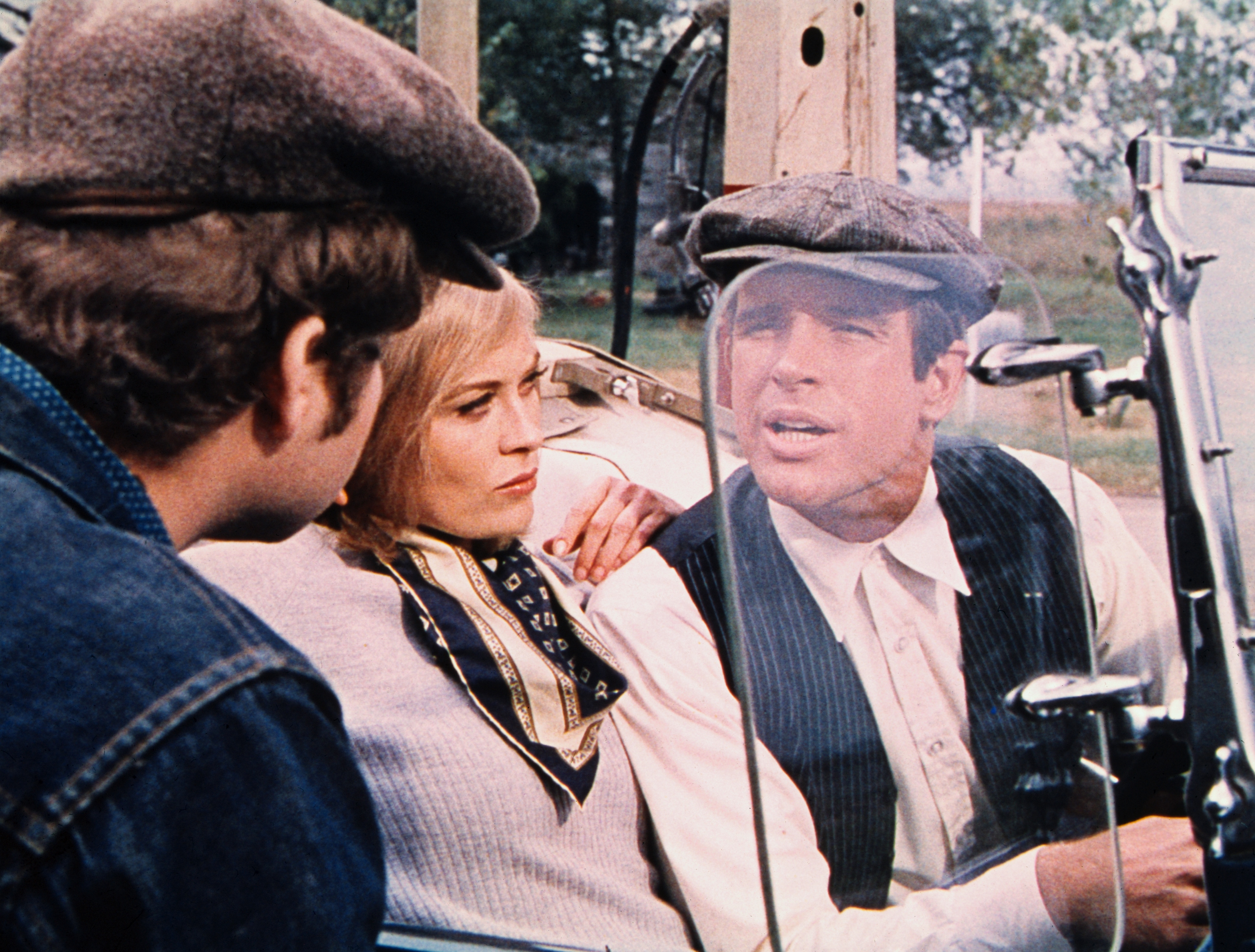 Warren Beatty and Faye Dunaway