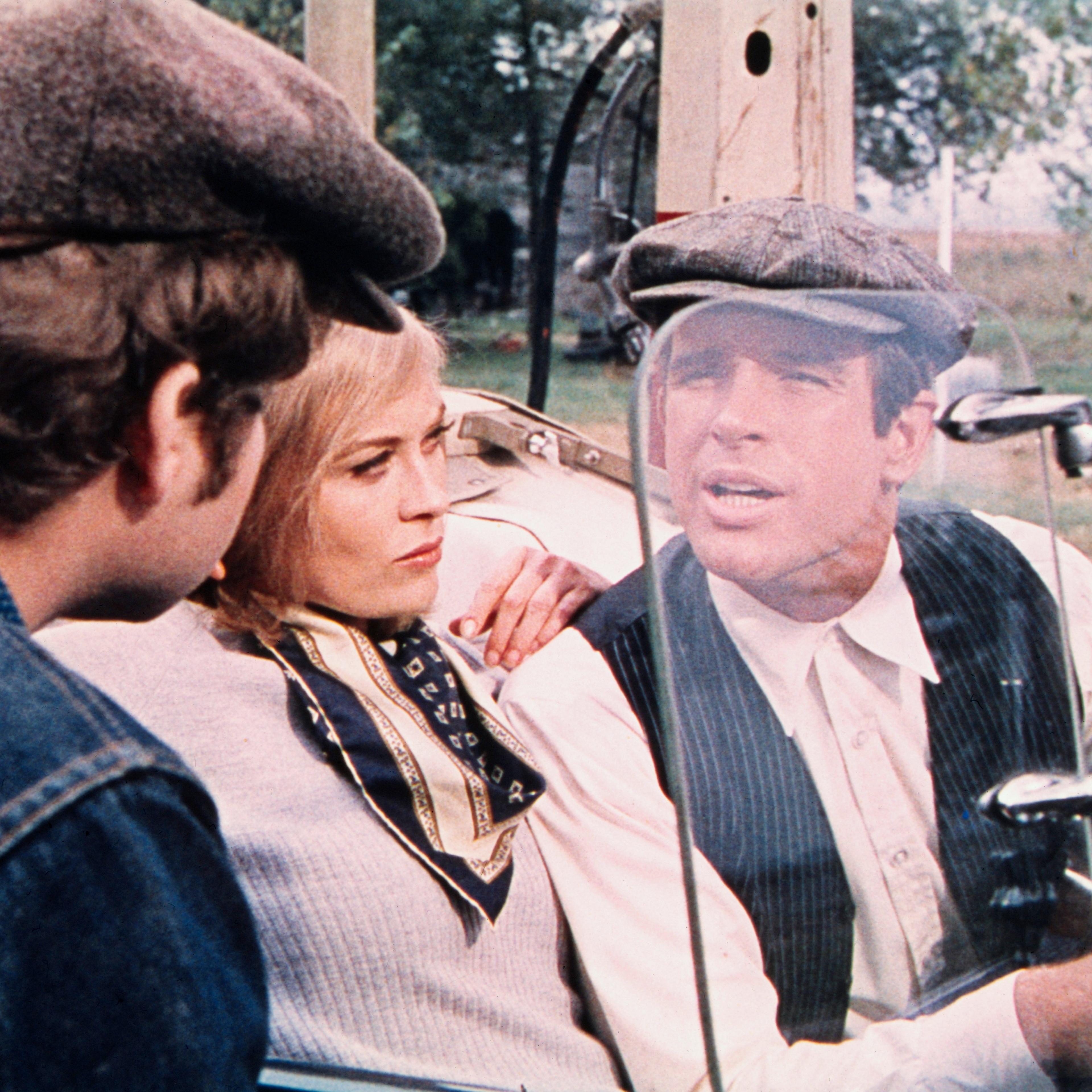 Warren Beatty and Faye Dunaway