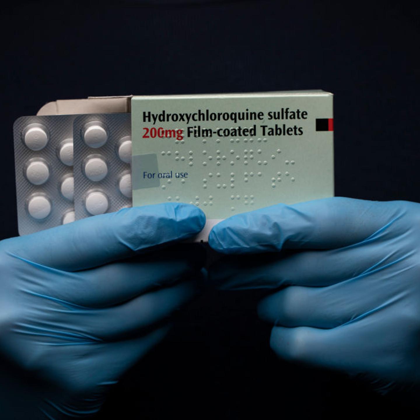 Hydroxychloroquine Sulfate Medication Illustration