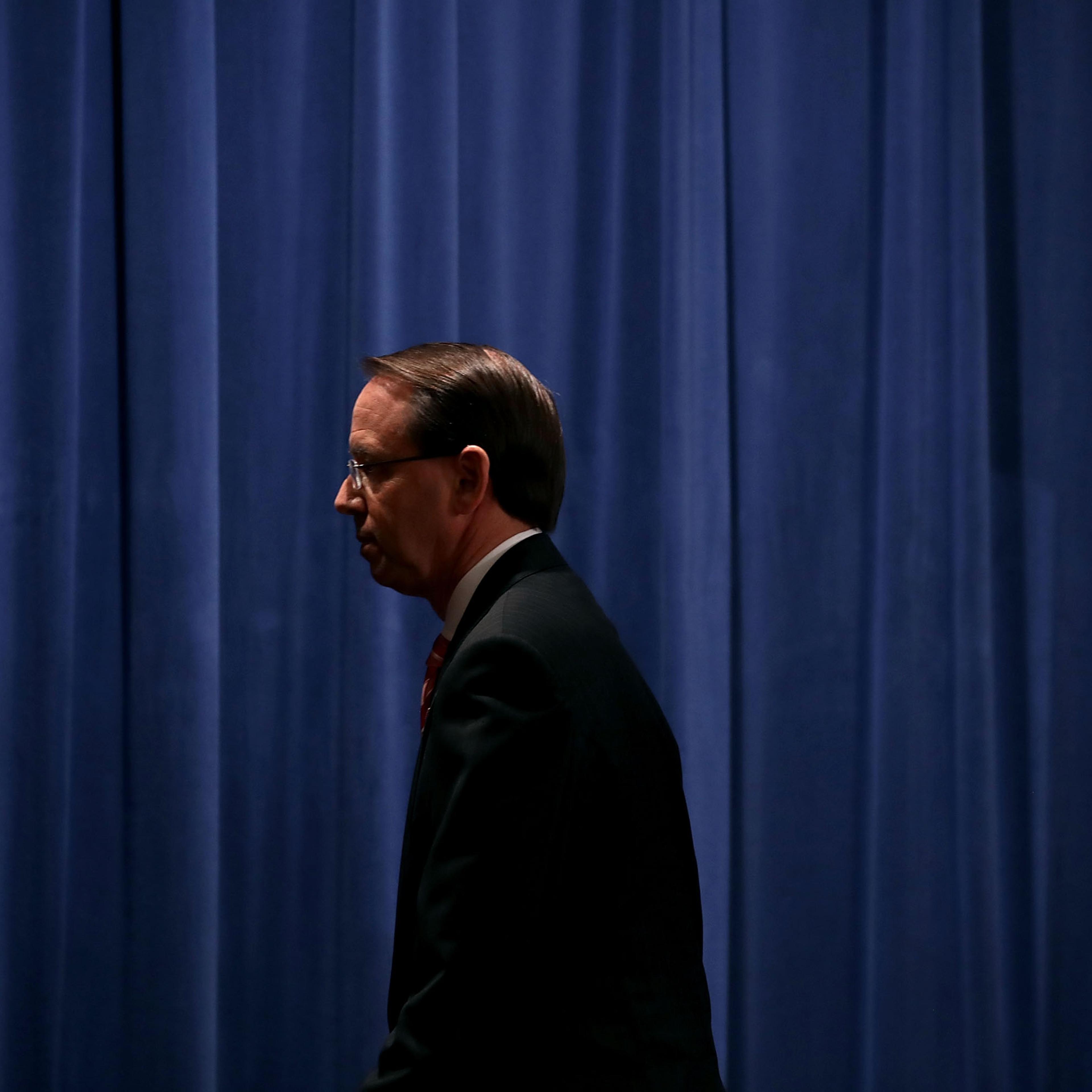 Deputy Attorney General Rod Rosenstein Announces Indictment Of 12 Russian Military Officers For DNC Hacking