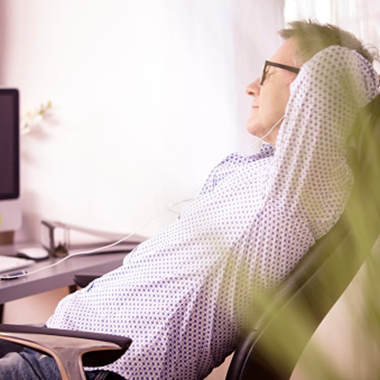 businessman-listening-music