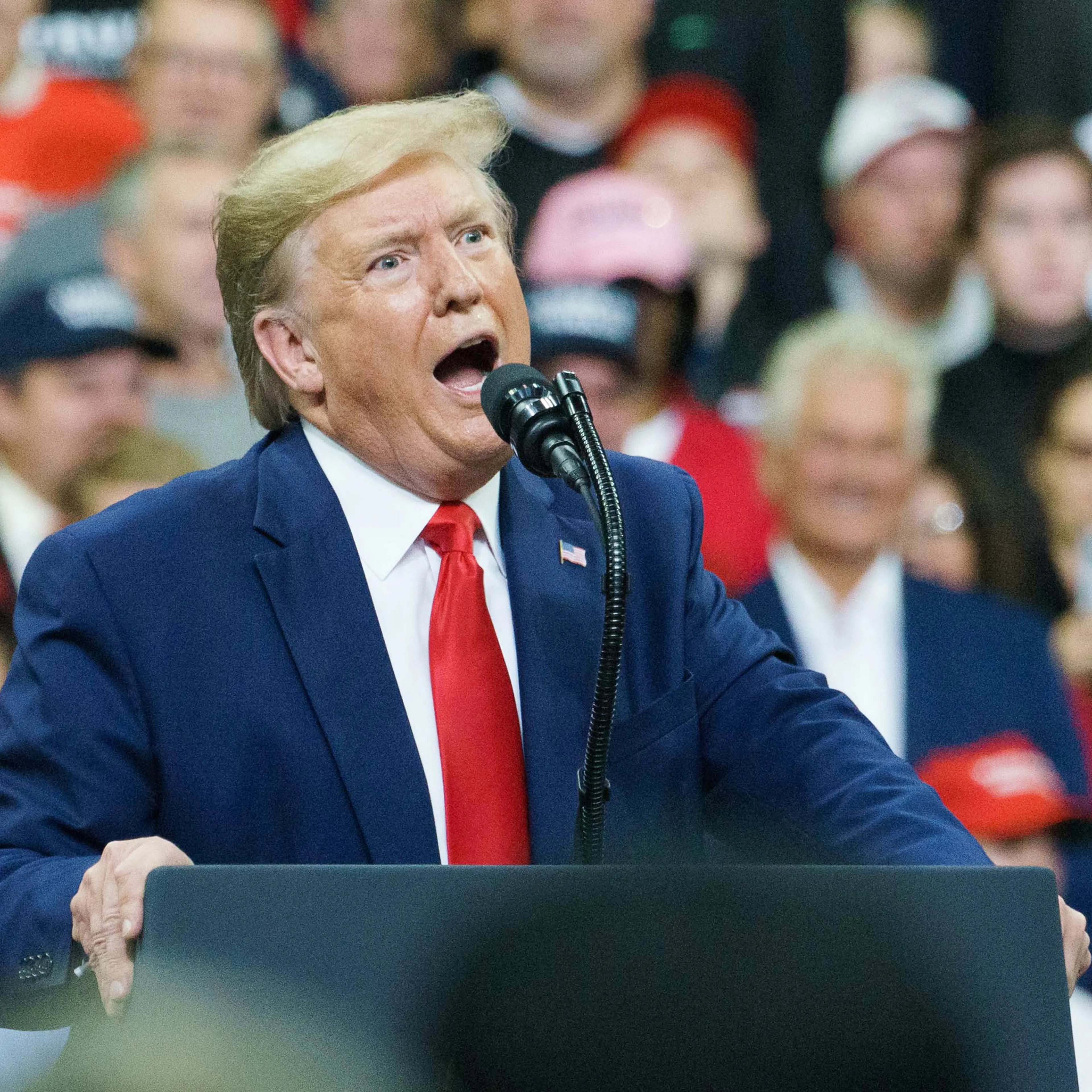 President Trump Hosts Keep America Great Rally