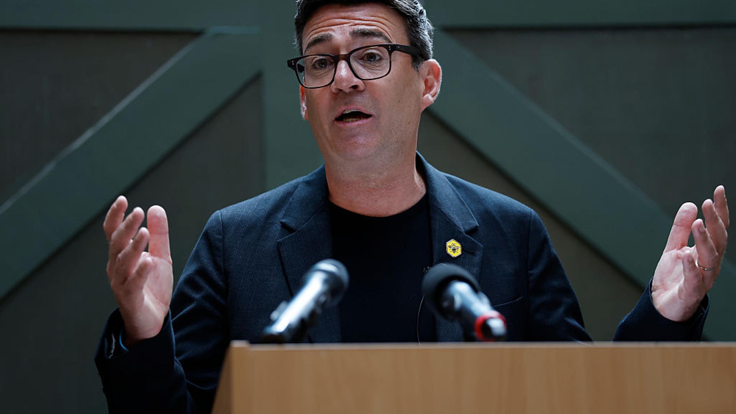 Introducing 'No. 10 North': U.K.'s Likely Next Prime Minister Andy Burnham Lays Out Devolution Plans