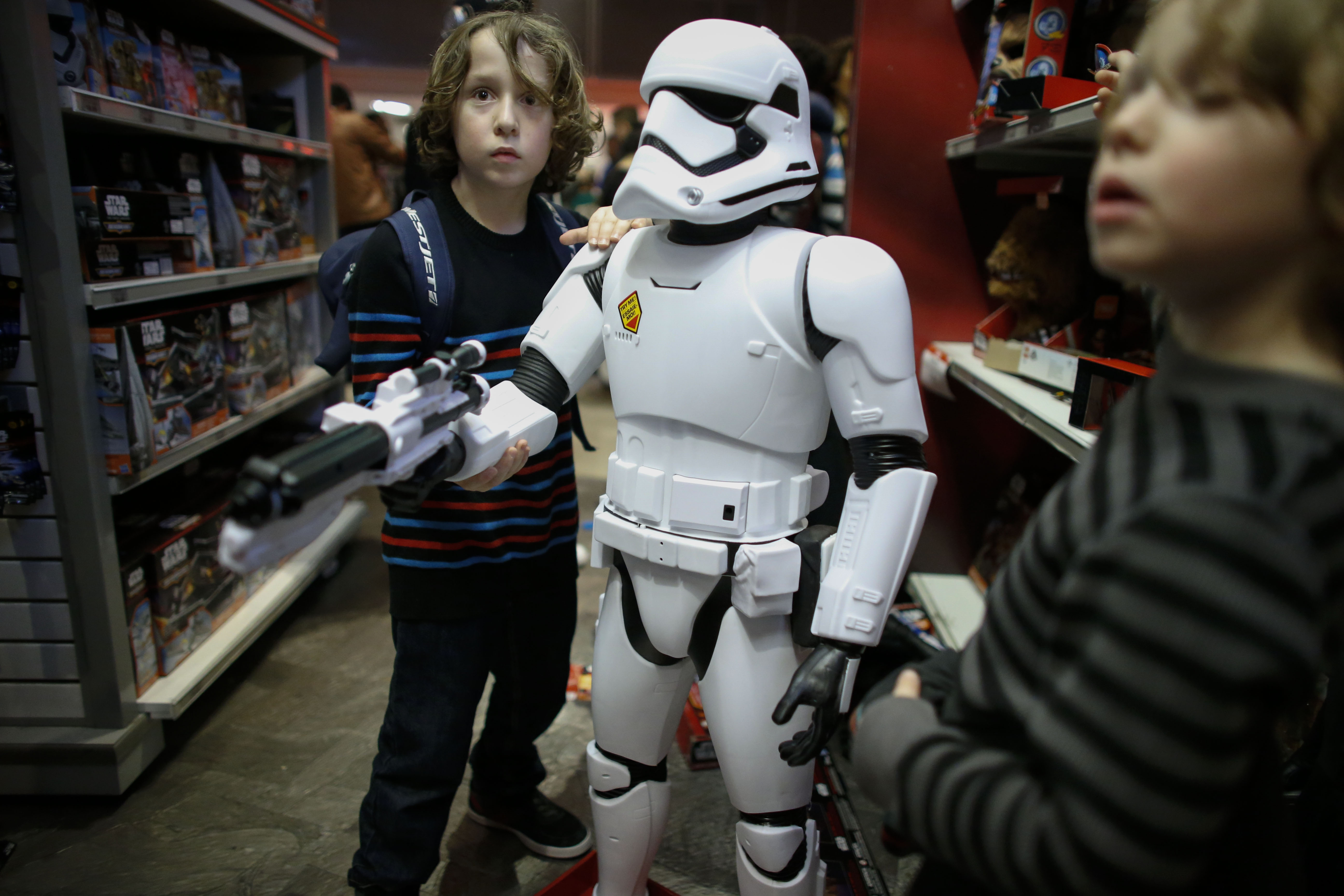 Last Minute Shoppers Hit NYC Stores On December 24th