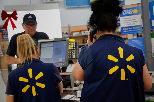 Operations Inside A Wal-Mart Stores Inc. Location Ahead Of Black Friday