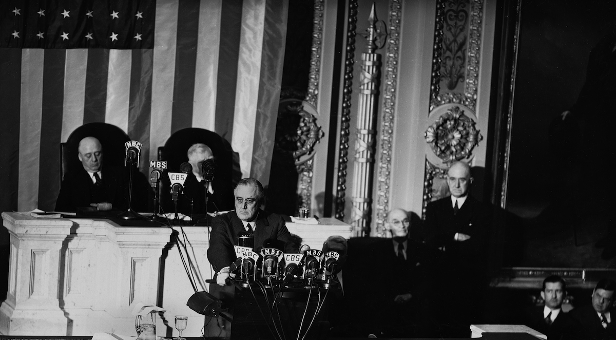 Franklin D. Roosevelt, John N. Garner, Sam Rayburn