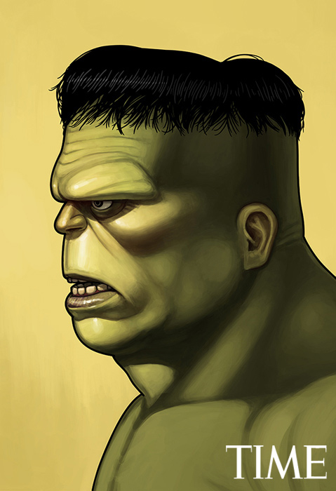 Marvel Avengers Universe Graphic Portraits: Mike Mitchell x Mondo