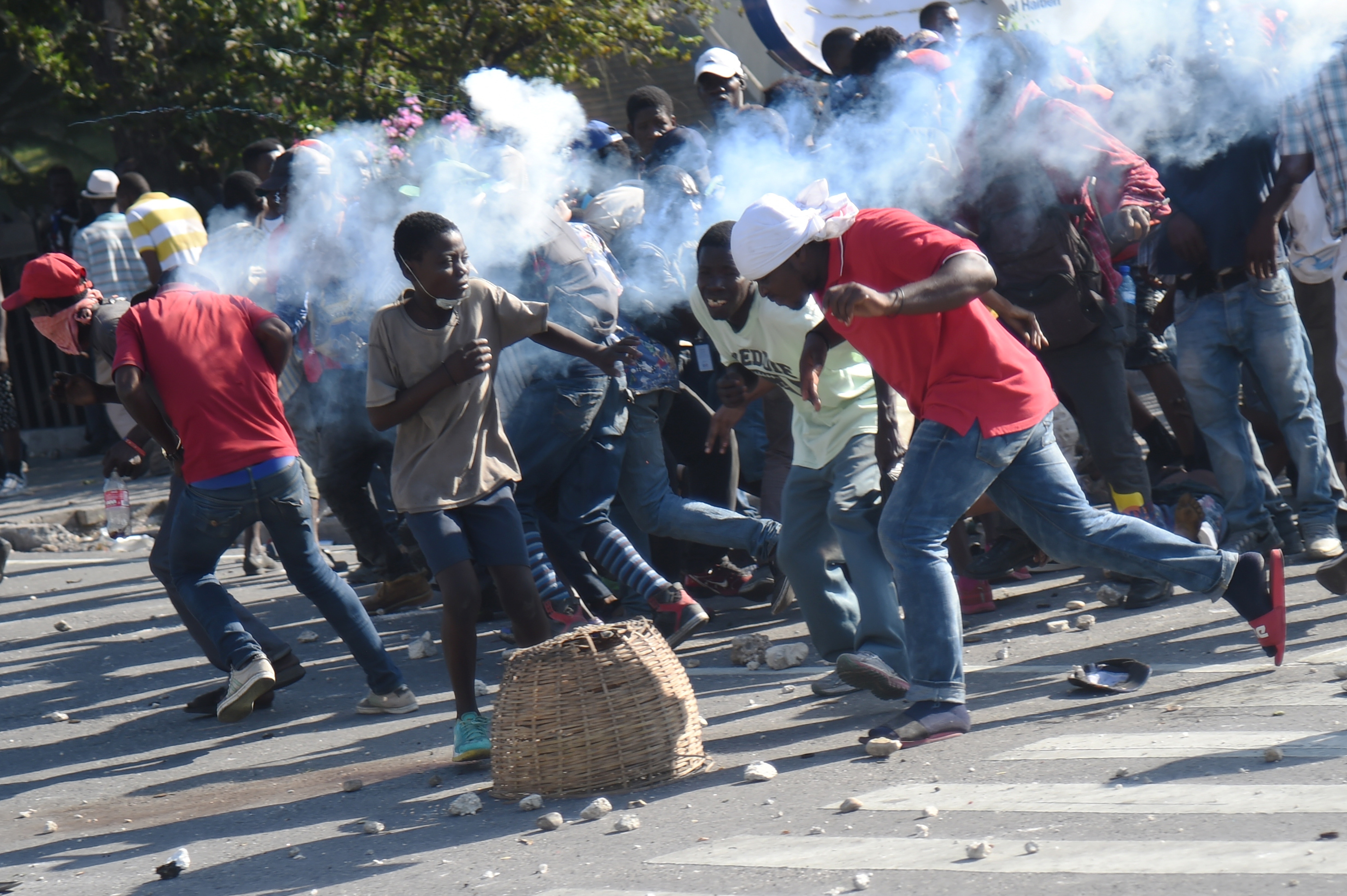 HAITI-POLITICS-PROTEST