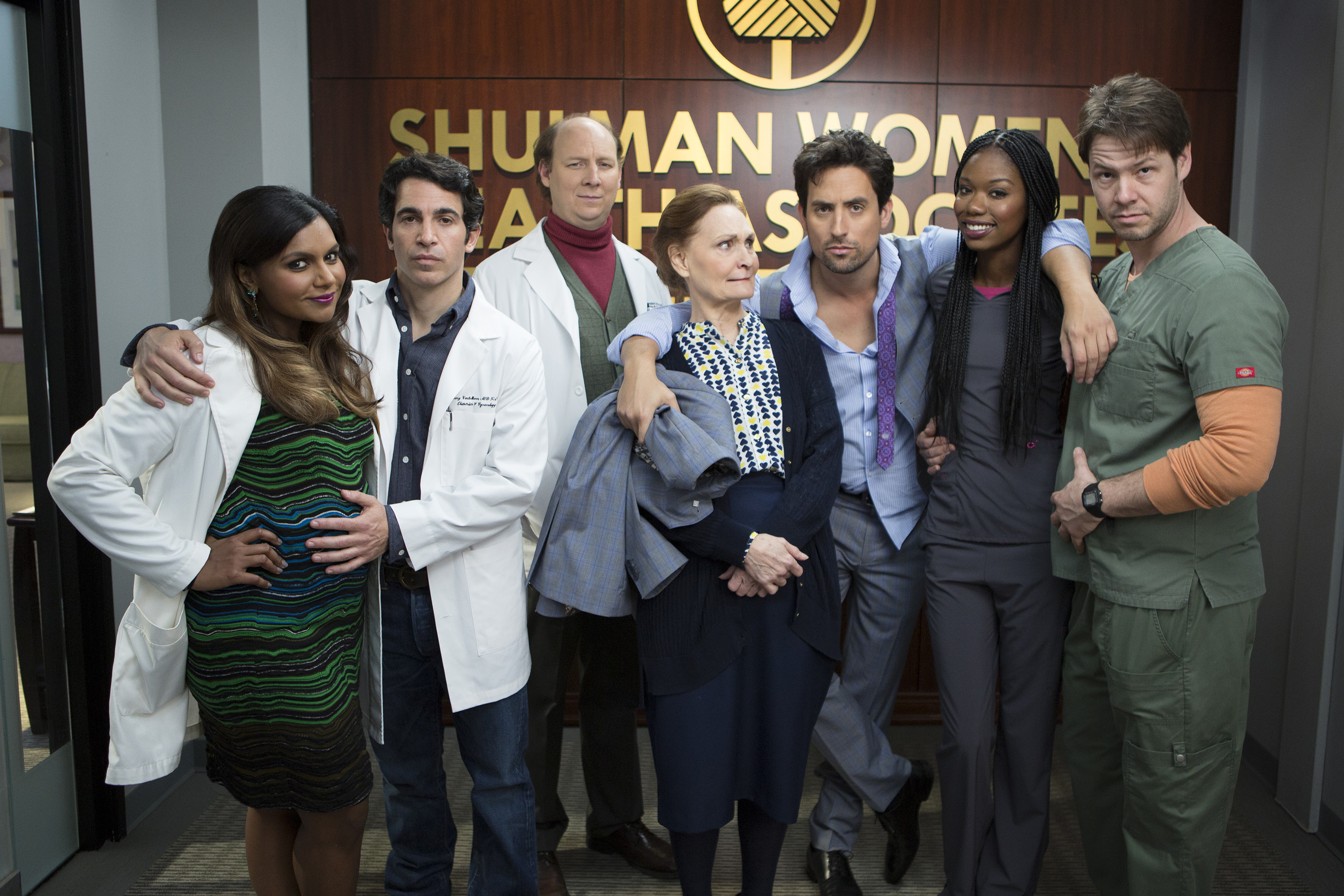 The cast of The Mindy Project