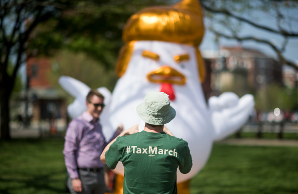 Donald Trump Tax March Returns Taxes Records