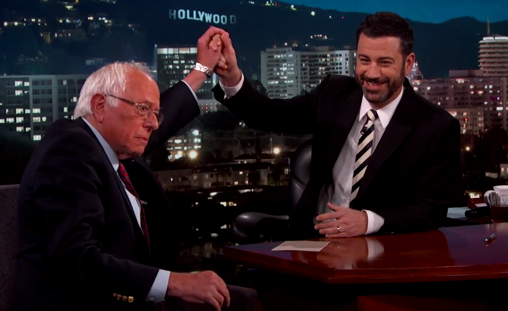 Bernie Sanders on Jimmy Kimmel Live