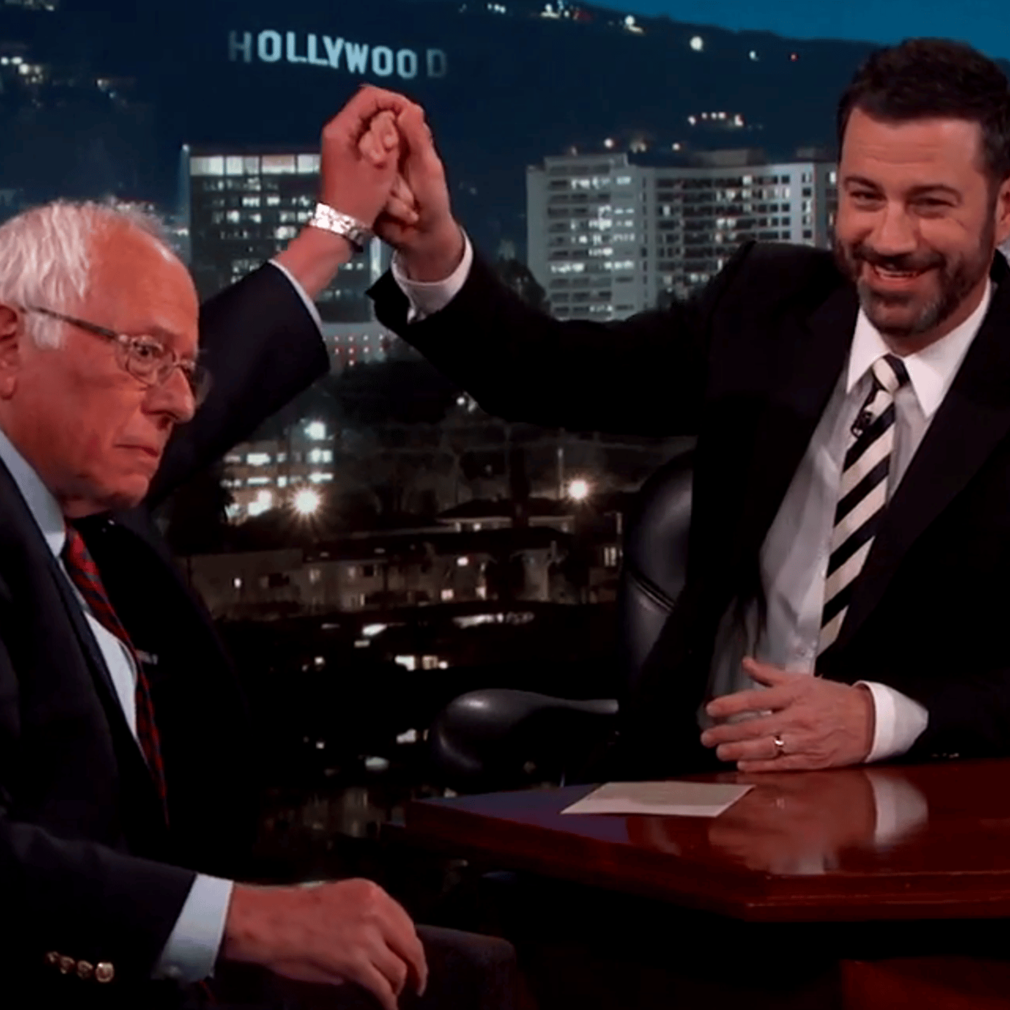 Bernie Sanders on Jimmy Kimmel Live