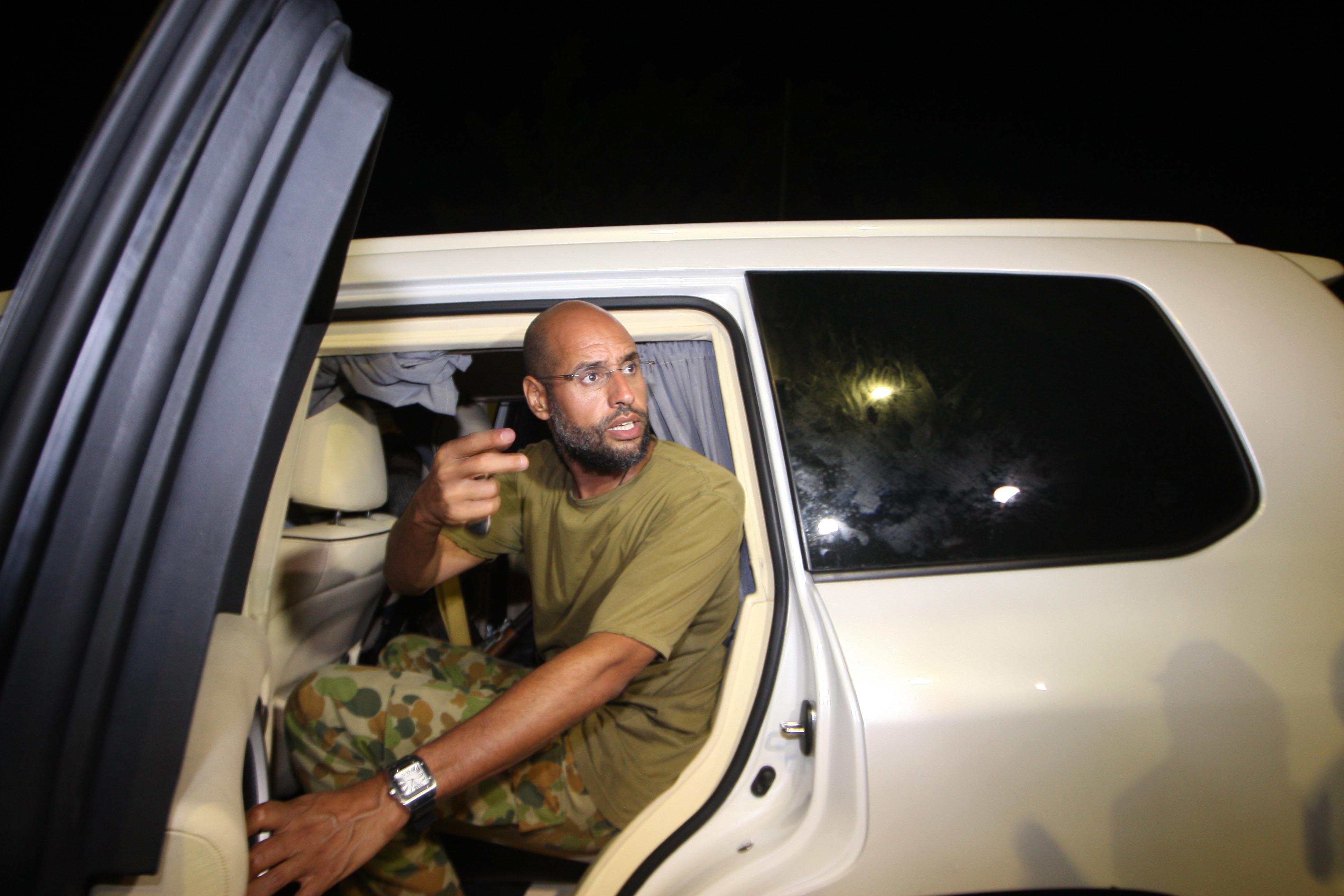 Saif al-Islam Kadhafi, son of Libyan lea