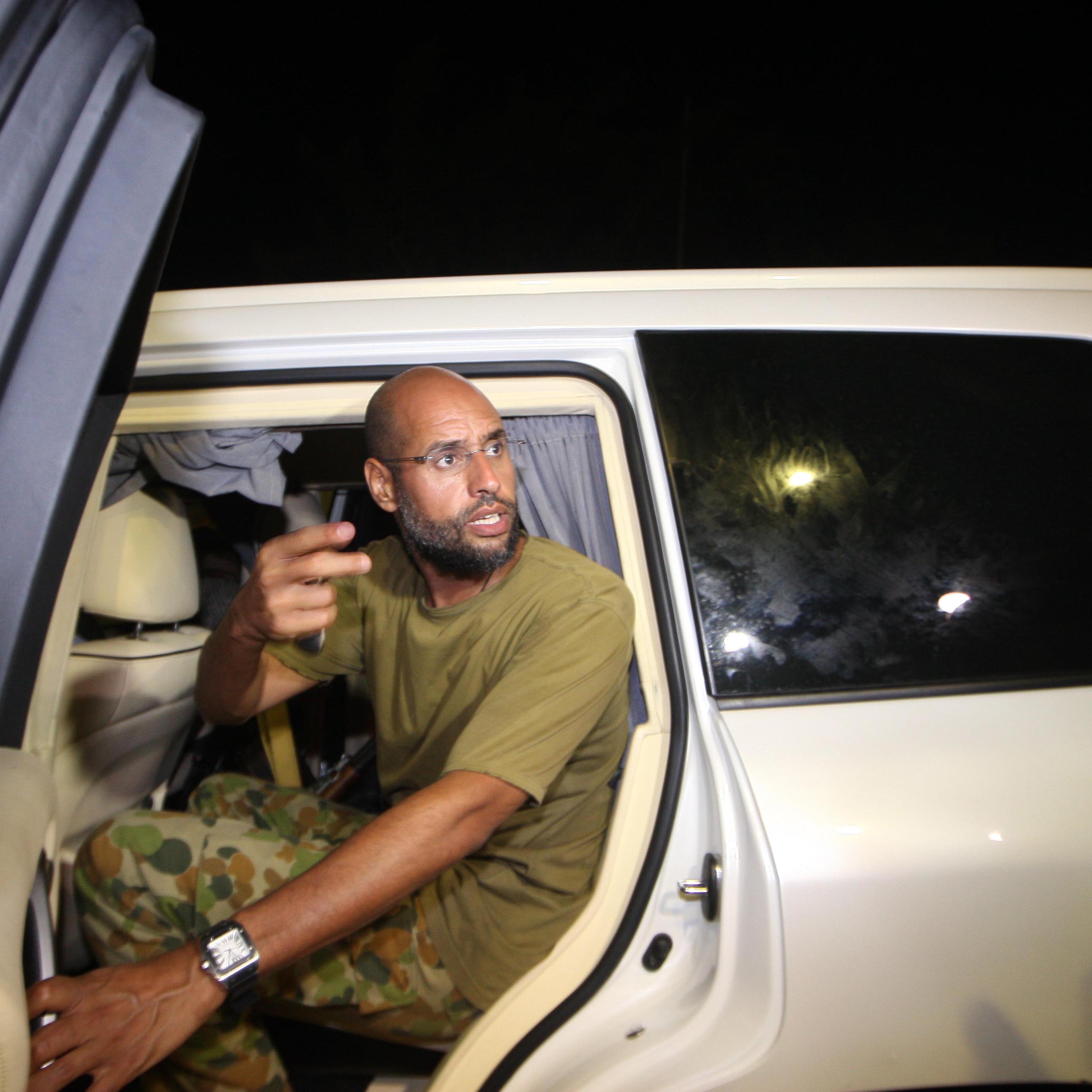 Saif al-Islam Kadhafi, son of Libyan lea