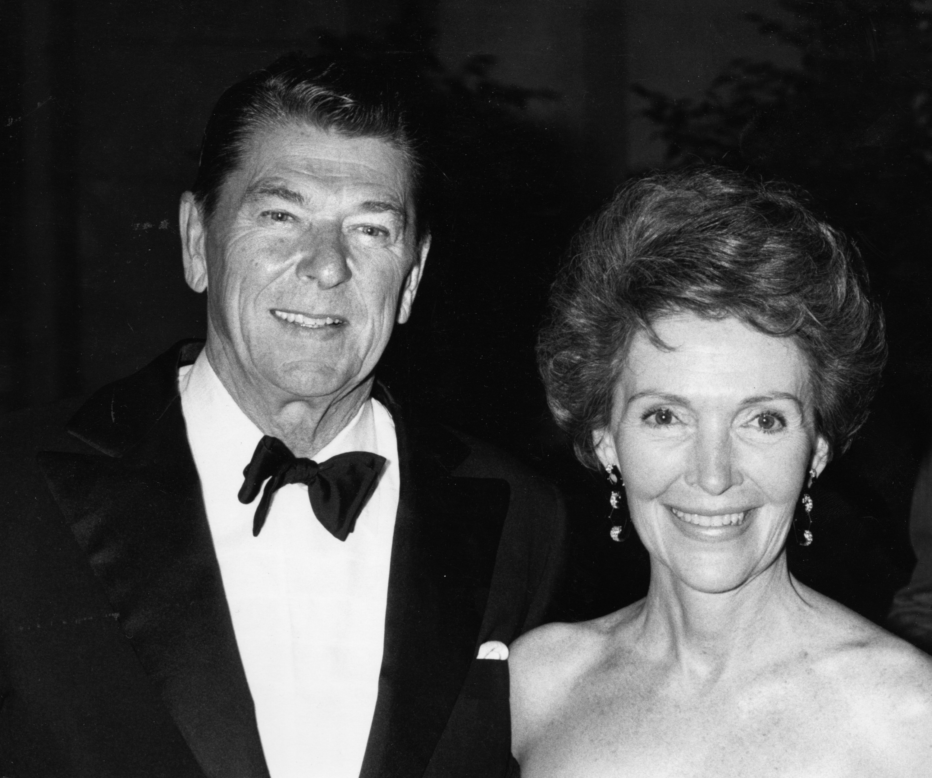 Ronald Reagan and Nancy Reagan during Diana Vreeland's Opening At The MOMA at Metropolitan Museum of Art in New York City, NY, United States.