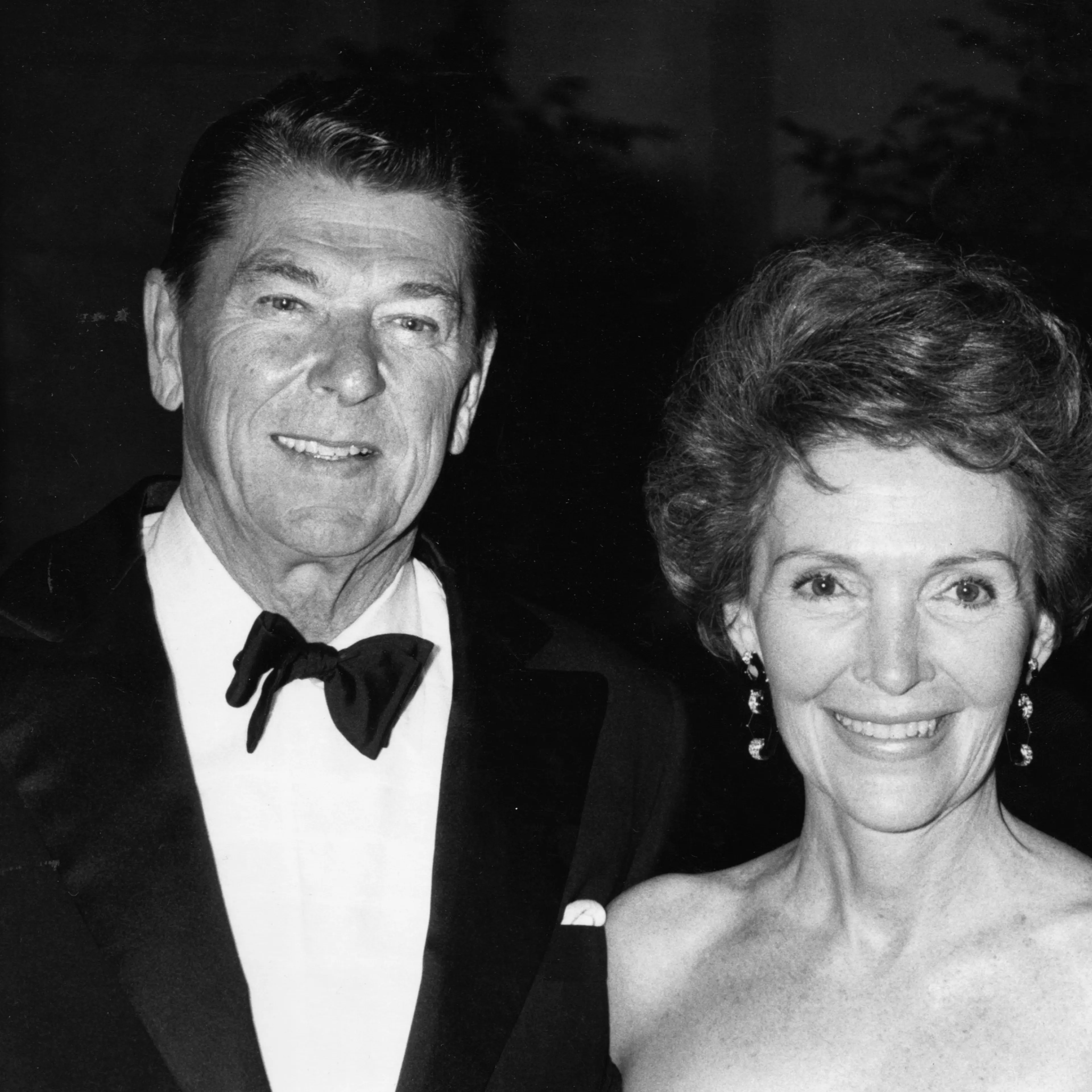 Ronald Reagan and Nancy Reagan during Diana Vreeland's Opening At The MOMA at Metropolitan Museum of Art in New York City, NY, United States.