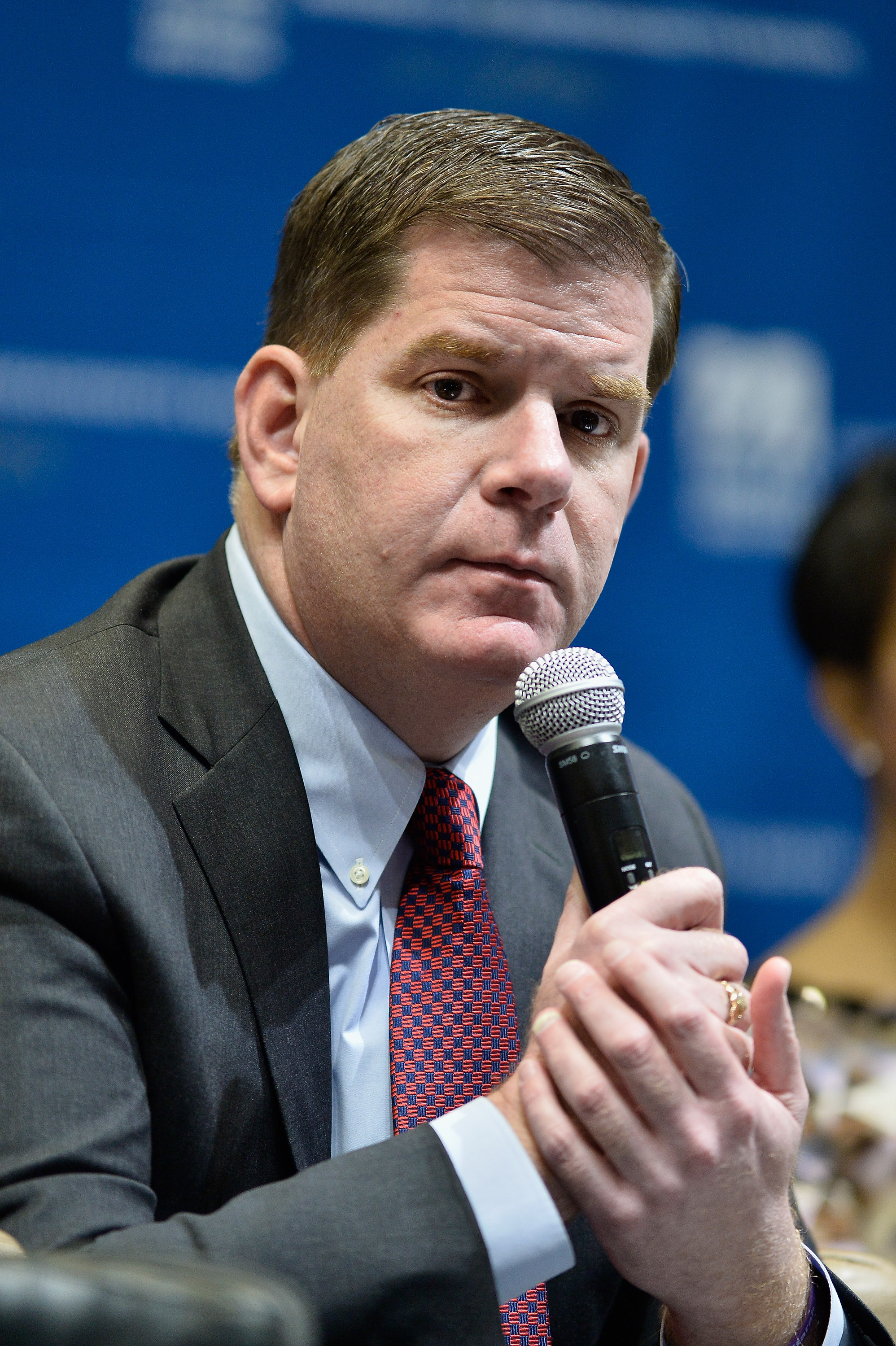 at UMass Campus Center on March 22, 2015 in Boston, Massachusetts.
