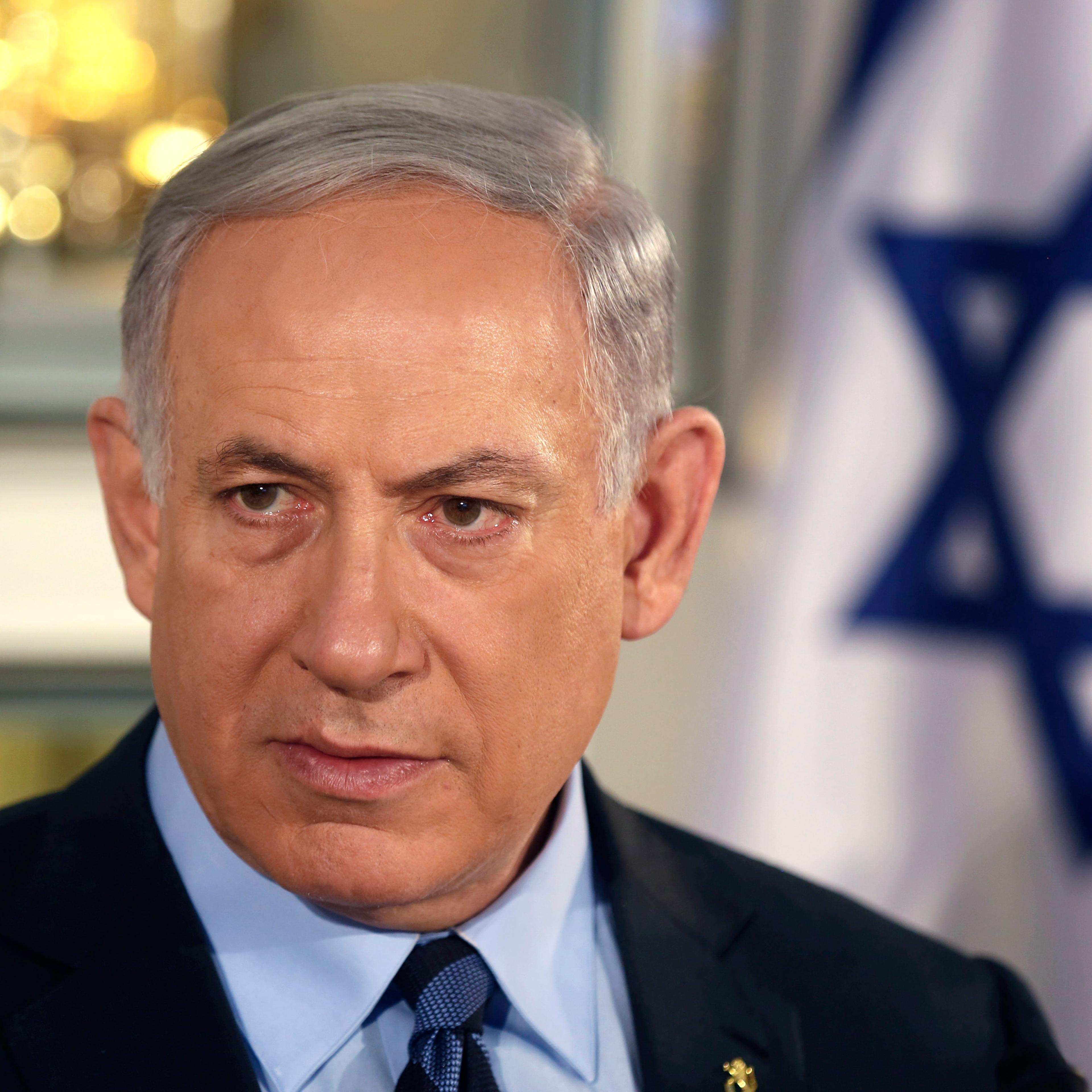 Israel's Prime Minister Benjamin Netanyahu chairs a spatial meeting with his new cabinet in honor of Jerusalem Day, at the Israeli Museum in Jerusalem on May 19, 2015.