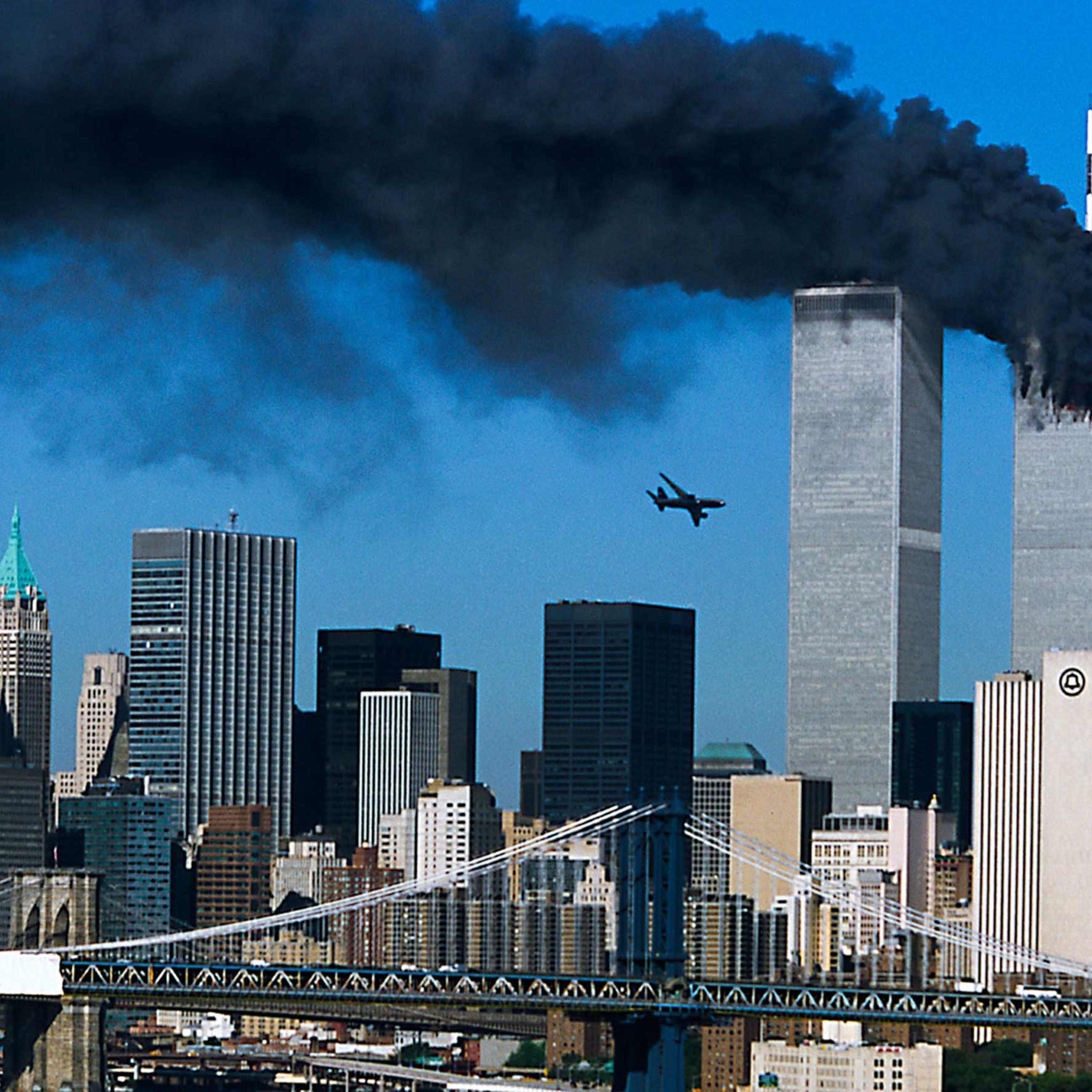 Kent Kobersteen, former Director of Photography of National Geographic"The pictures are by Robert Clark, and were shot from the window of his studio in Brooklyn. Others shot the second plane hitting the tower, but I think there are elements in Clark's ph