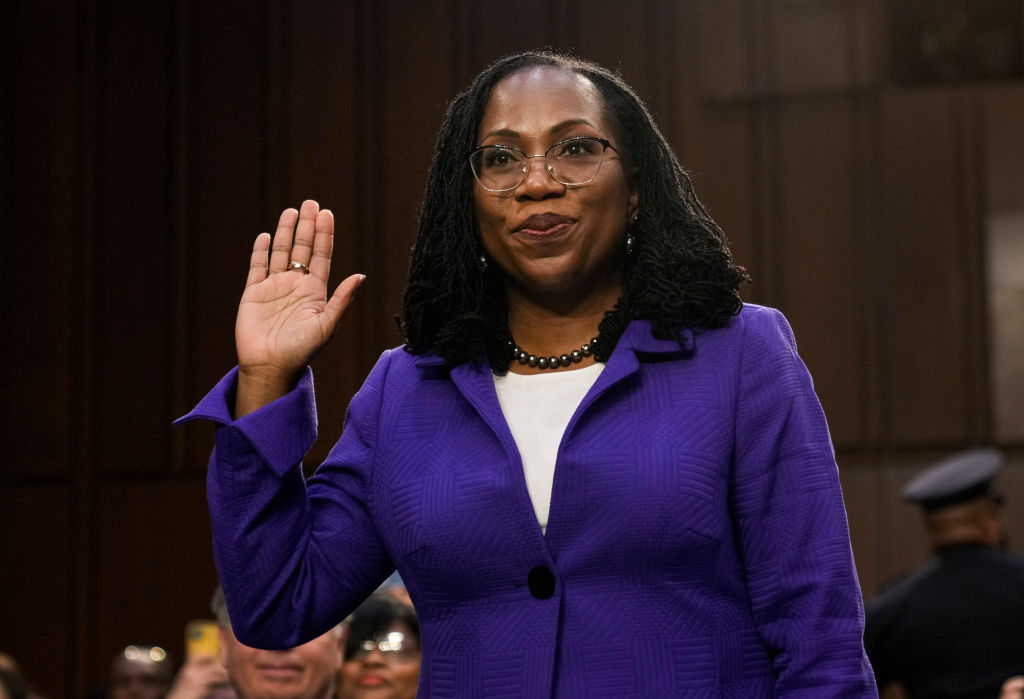 Senate Holds Supreme Court Confirmation Hearings For Ketanji Brown Jackson