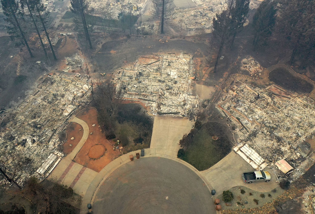 California Town Of Paradise Devastated By The Camp Fire Continues Search And Recovery Efforts