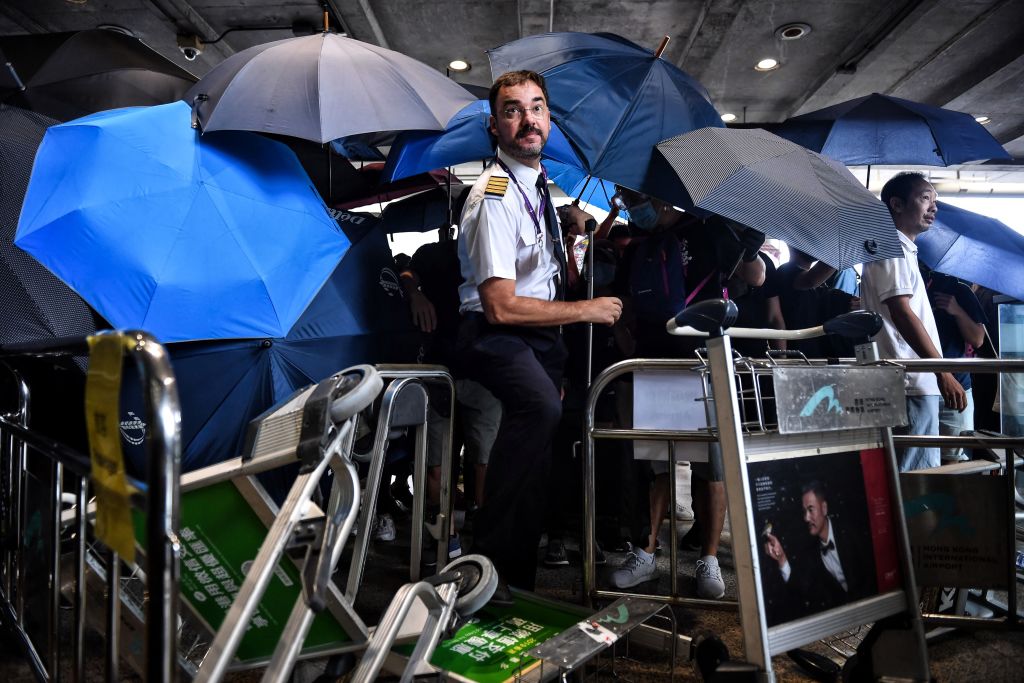 HONG KONG-CHINA-POLITICS-UNREST