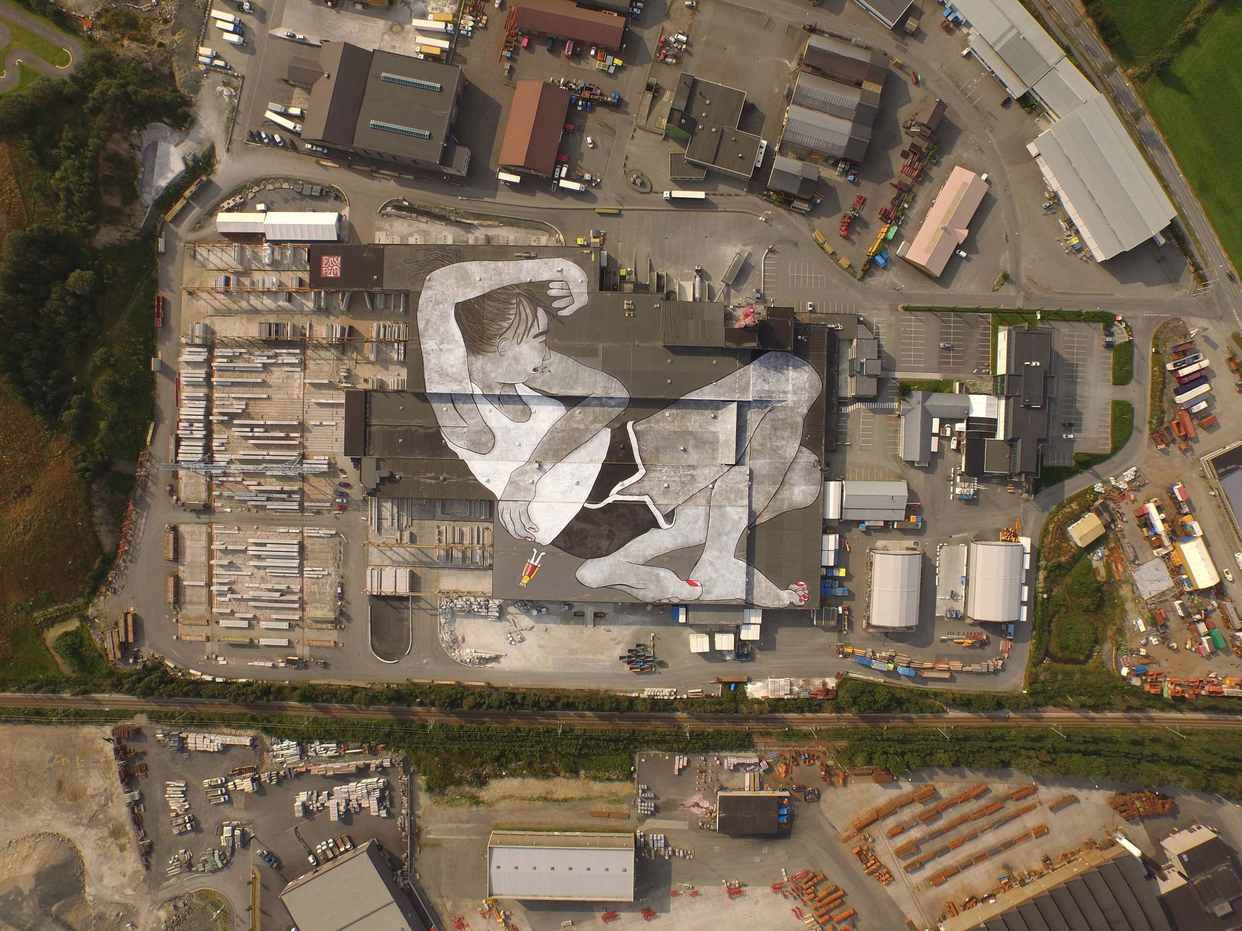 World's Largest Mural Ella Pitr