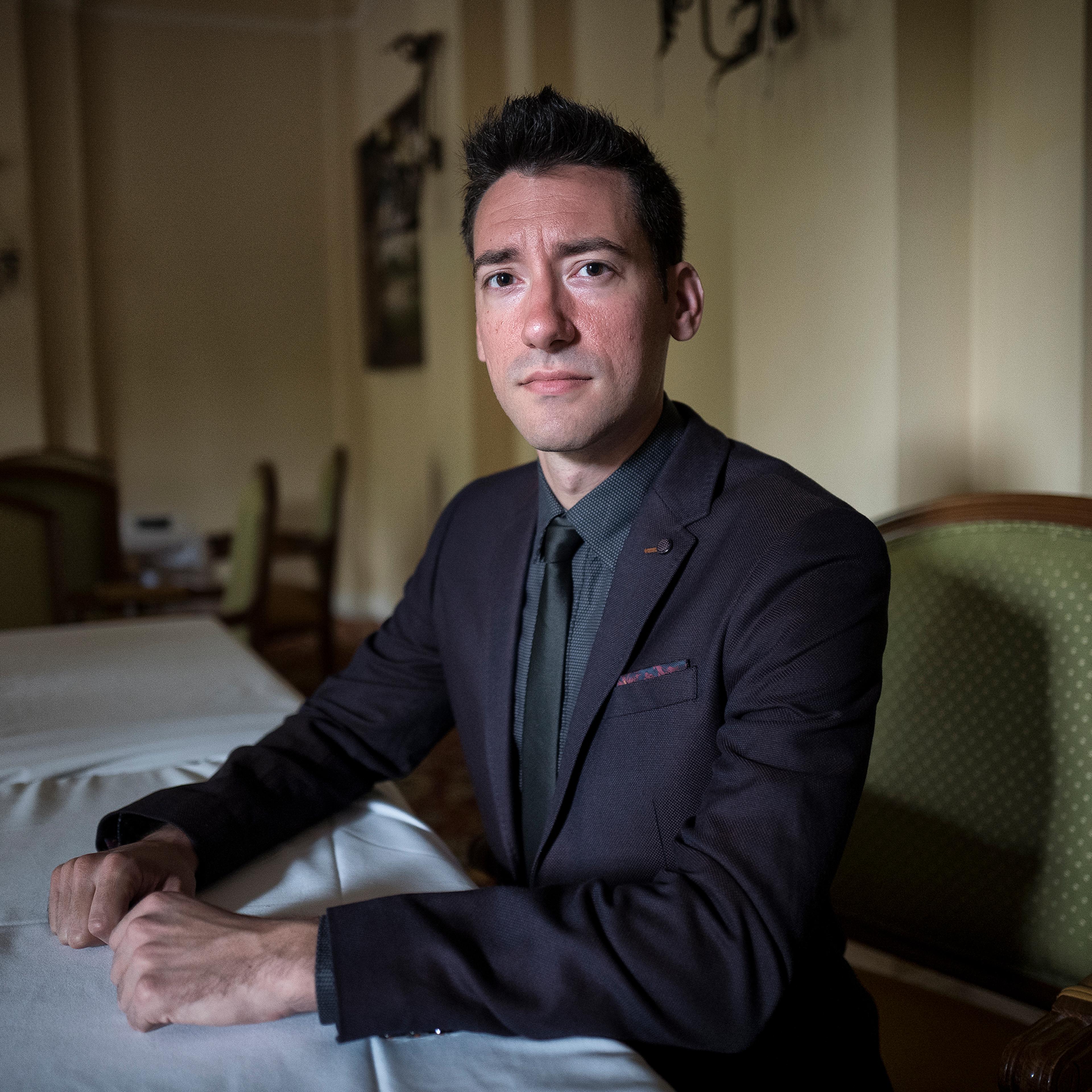 David Daleiden is seen on Sept. 25, 2015 in Washington D.C.