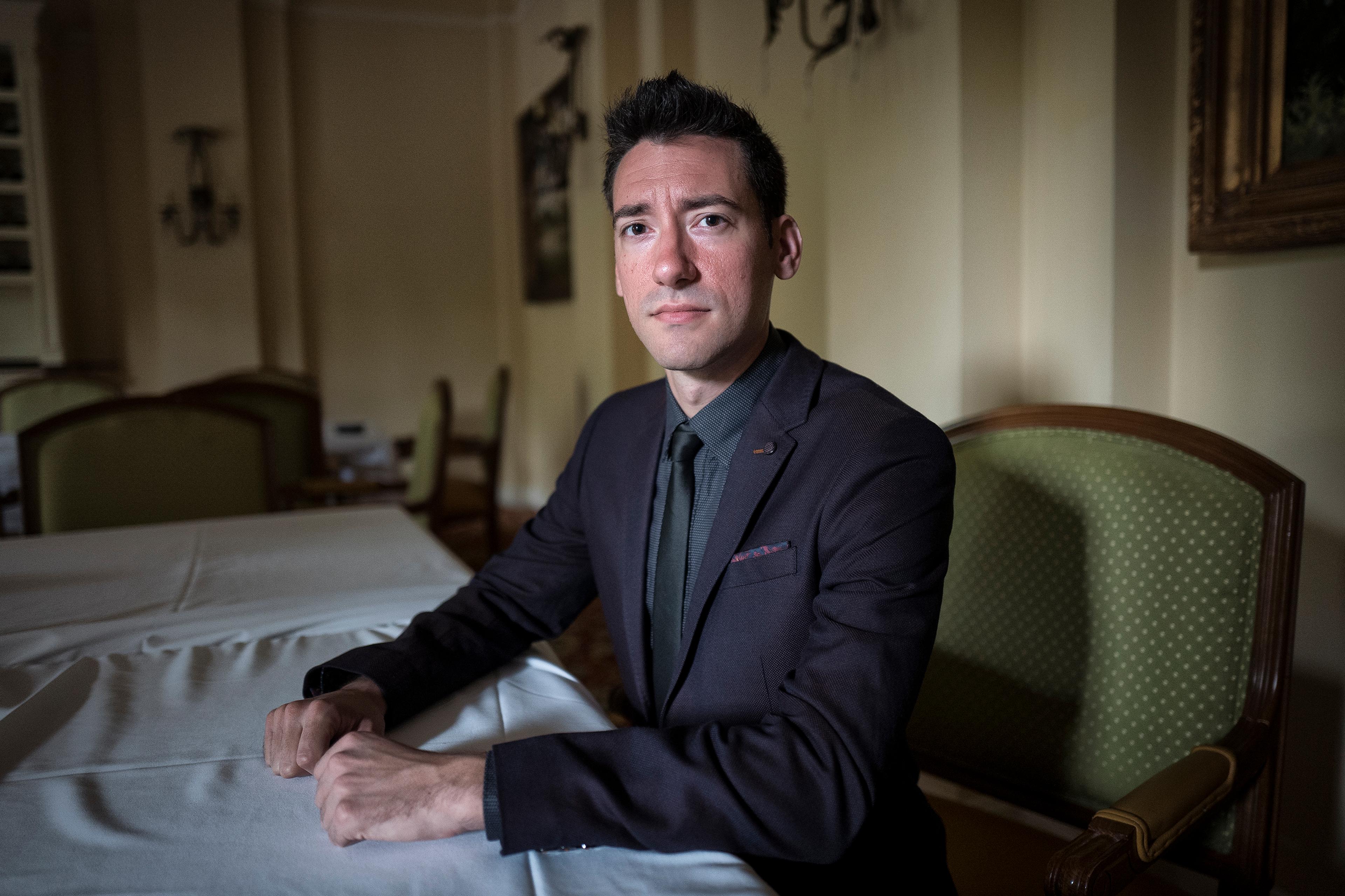 David Daleiden is seen on Sept. 25, 2015 in Washington D.C.