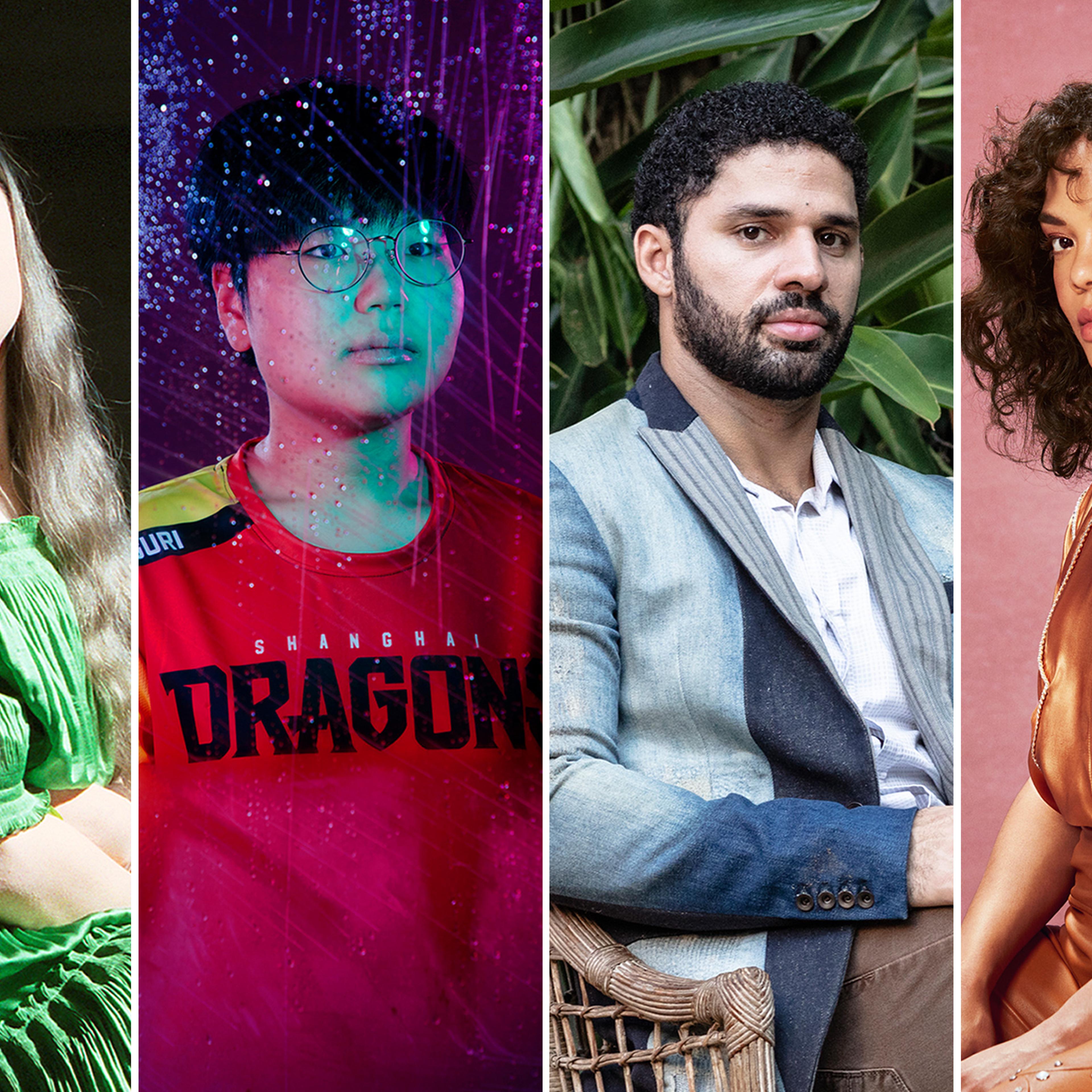 Greta Thunberg, Kim 'Geguri' Se-yeon, David Miranda, Tessa Thompson