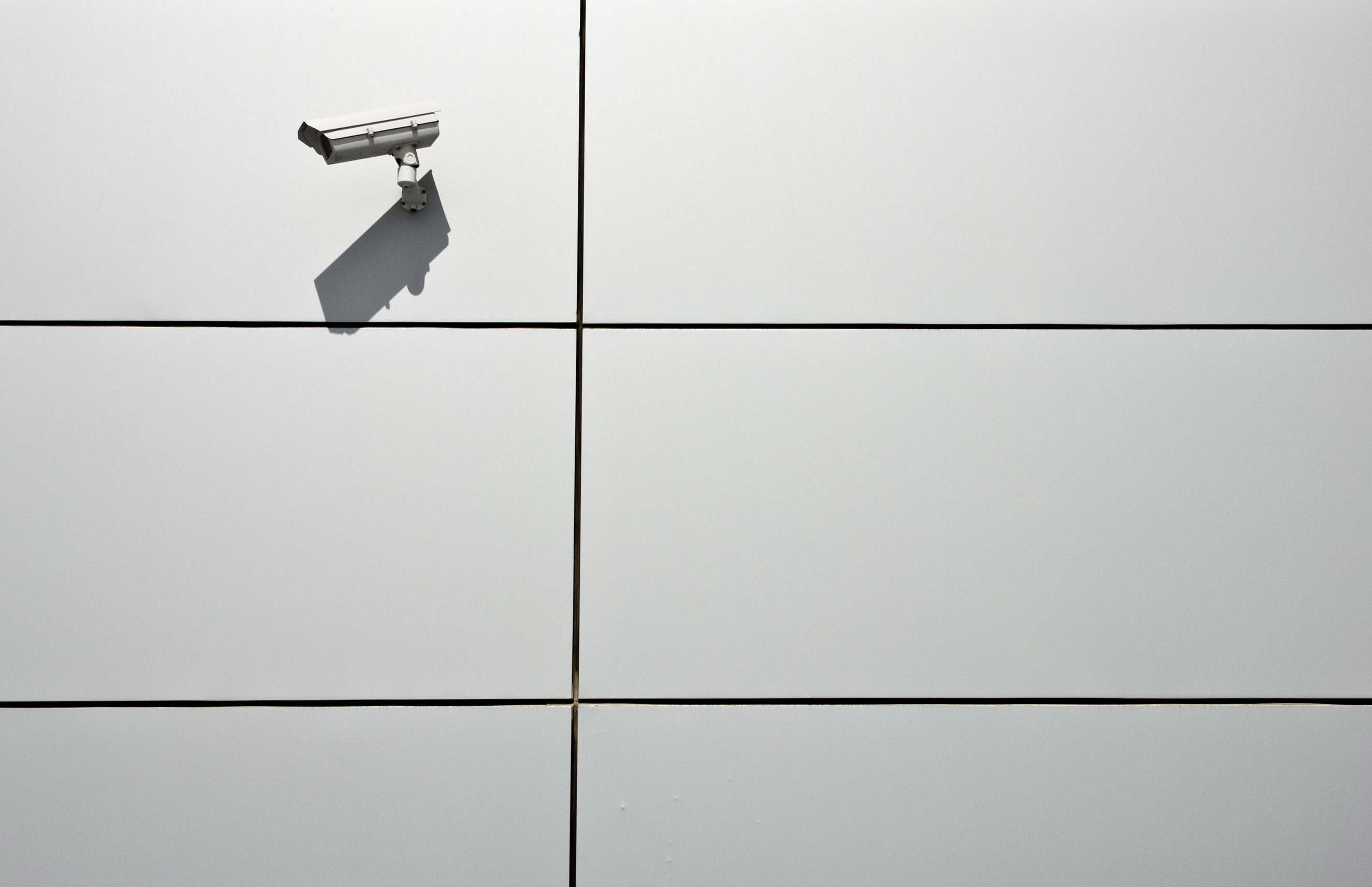 Security Camera On Wall