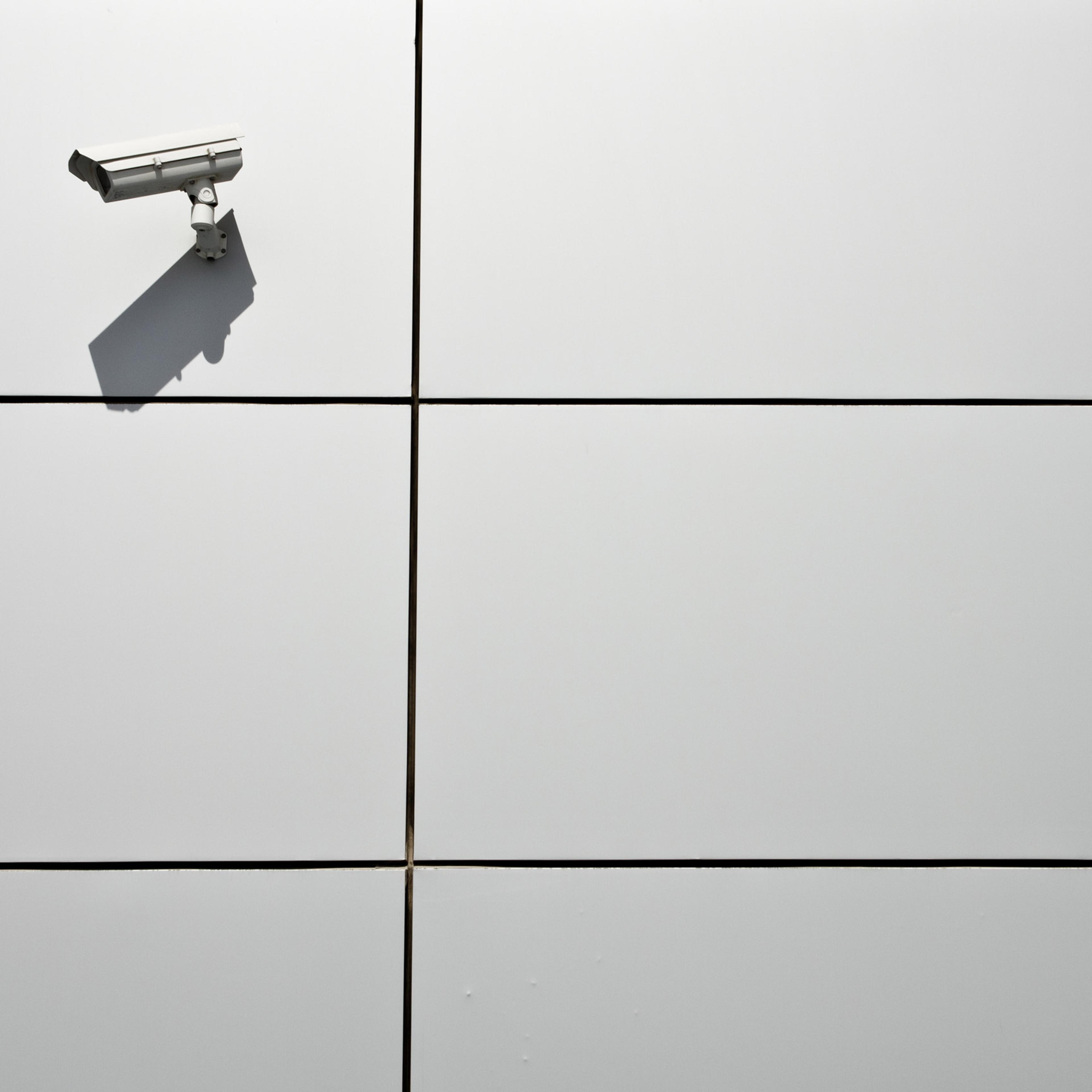 Security Camera On Wall
