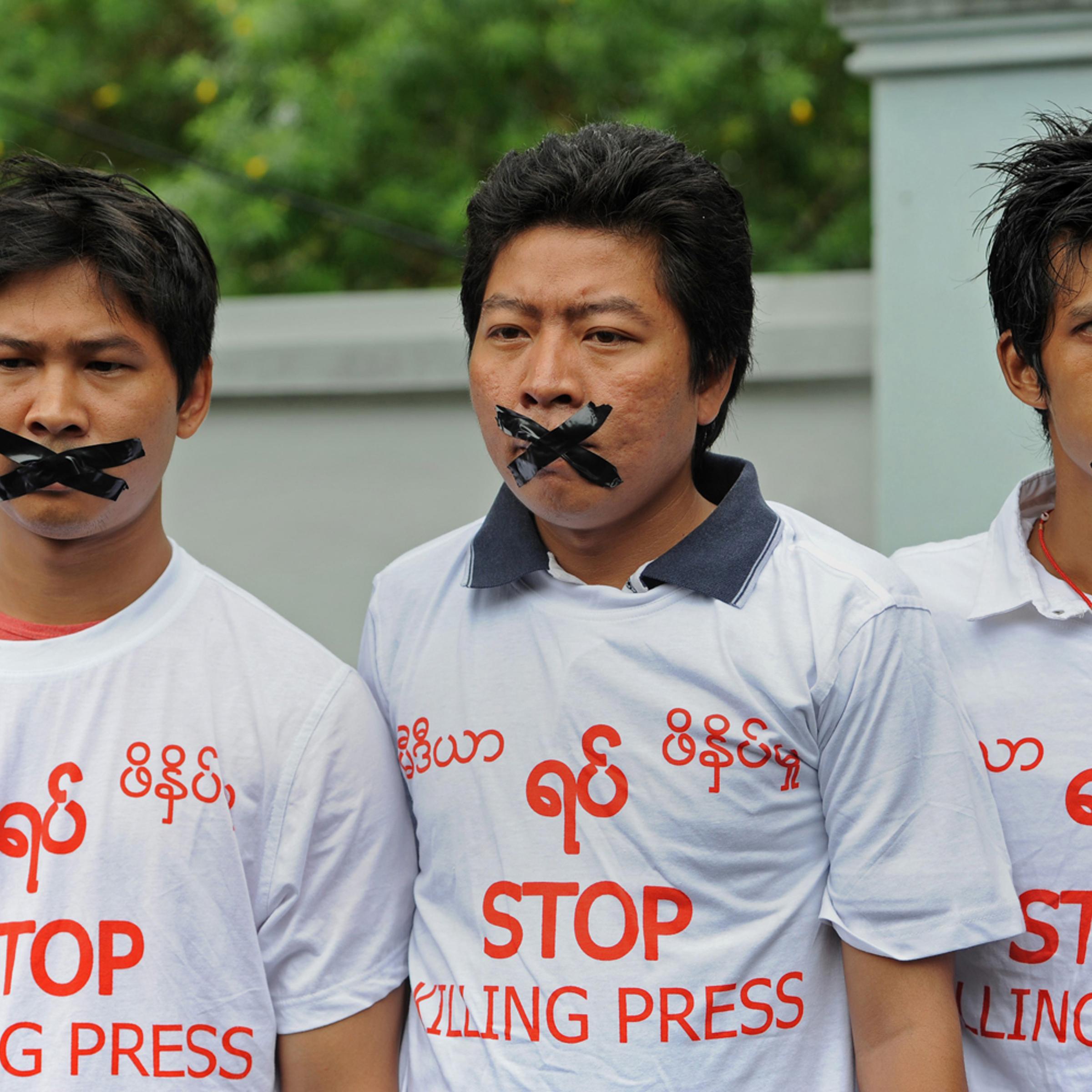 MYANMAR-MEDIA-RIGHTS-POLITICS-COURT