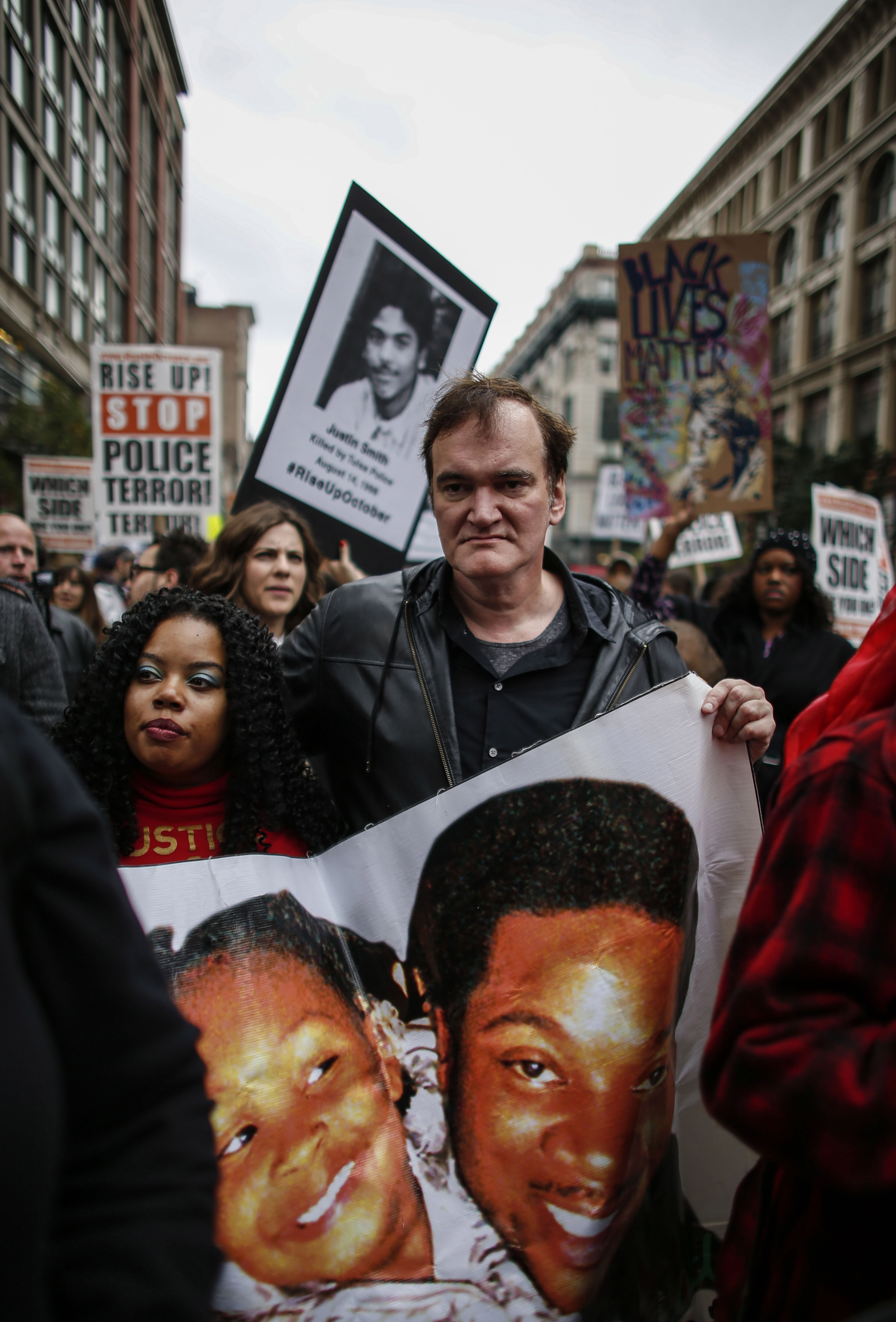 Activists Demonstrate Against Police Brutality
