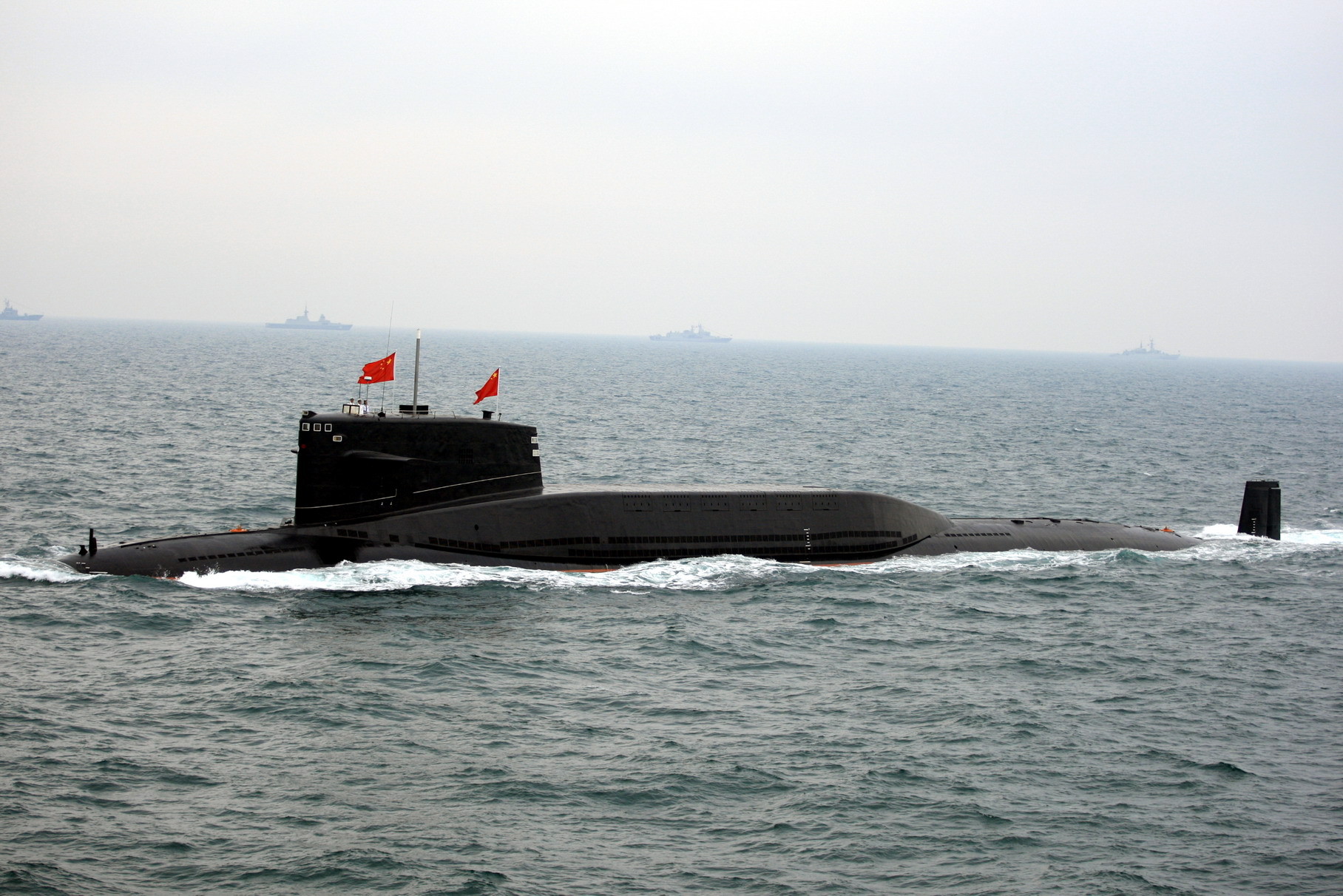 China Marks 60 Years Of The Chinese Navy (Getty)