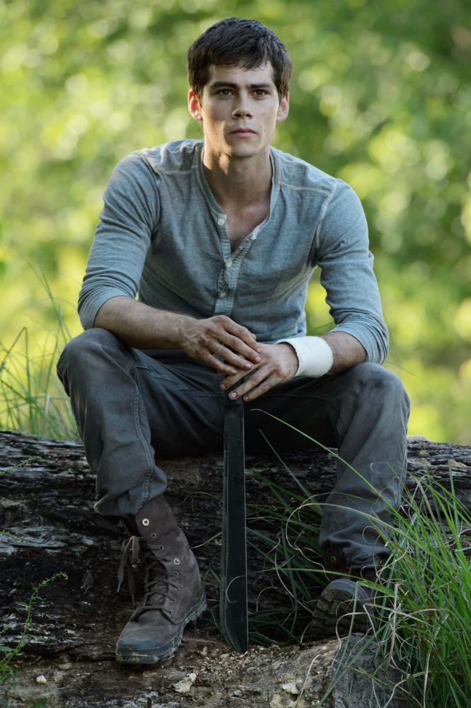 Dylan O'Brien as Thomas in "THE MAZE RUNNER."
