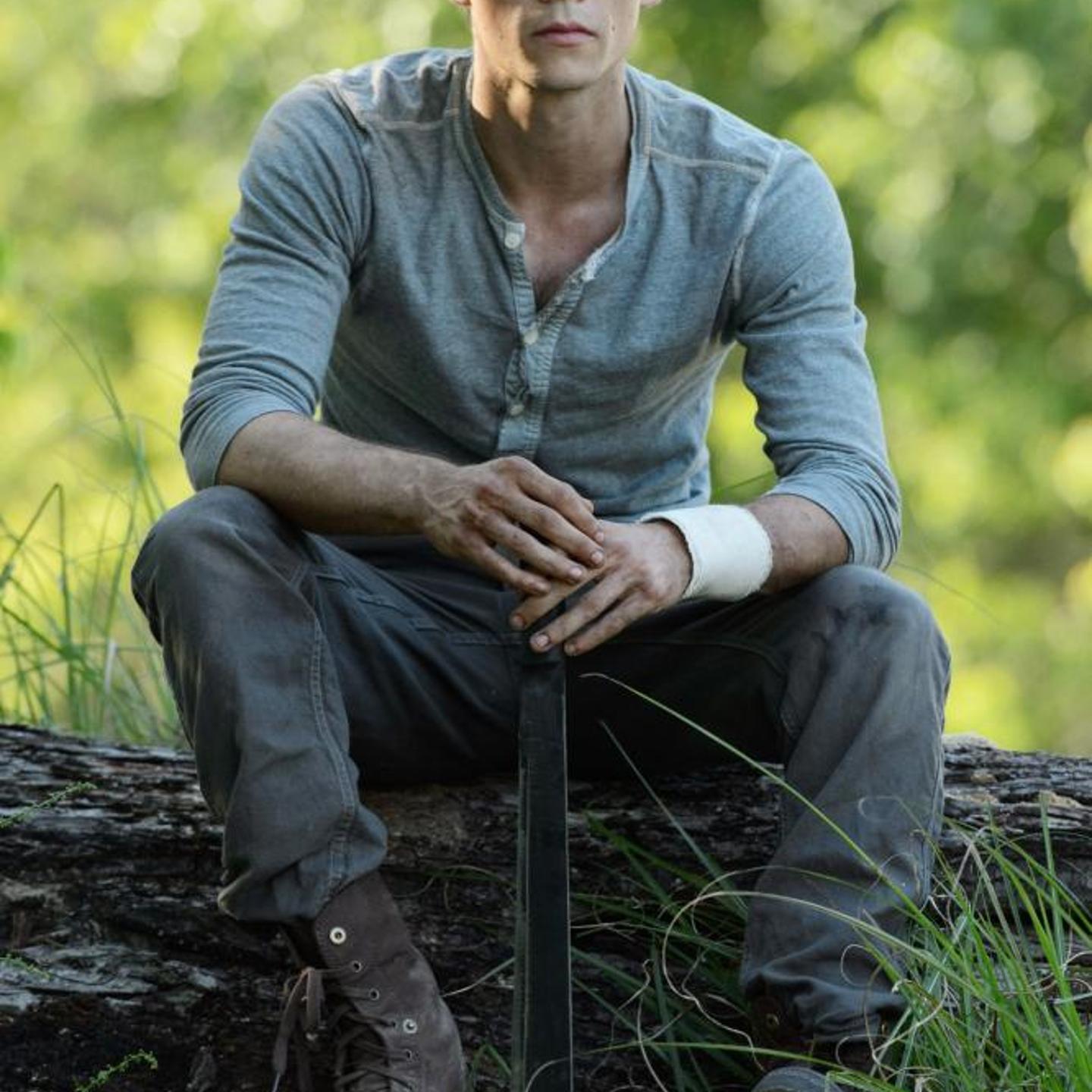 Dylan O'Brien as Thomas in "THE MAZE RUNNER."