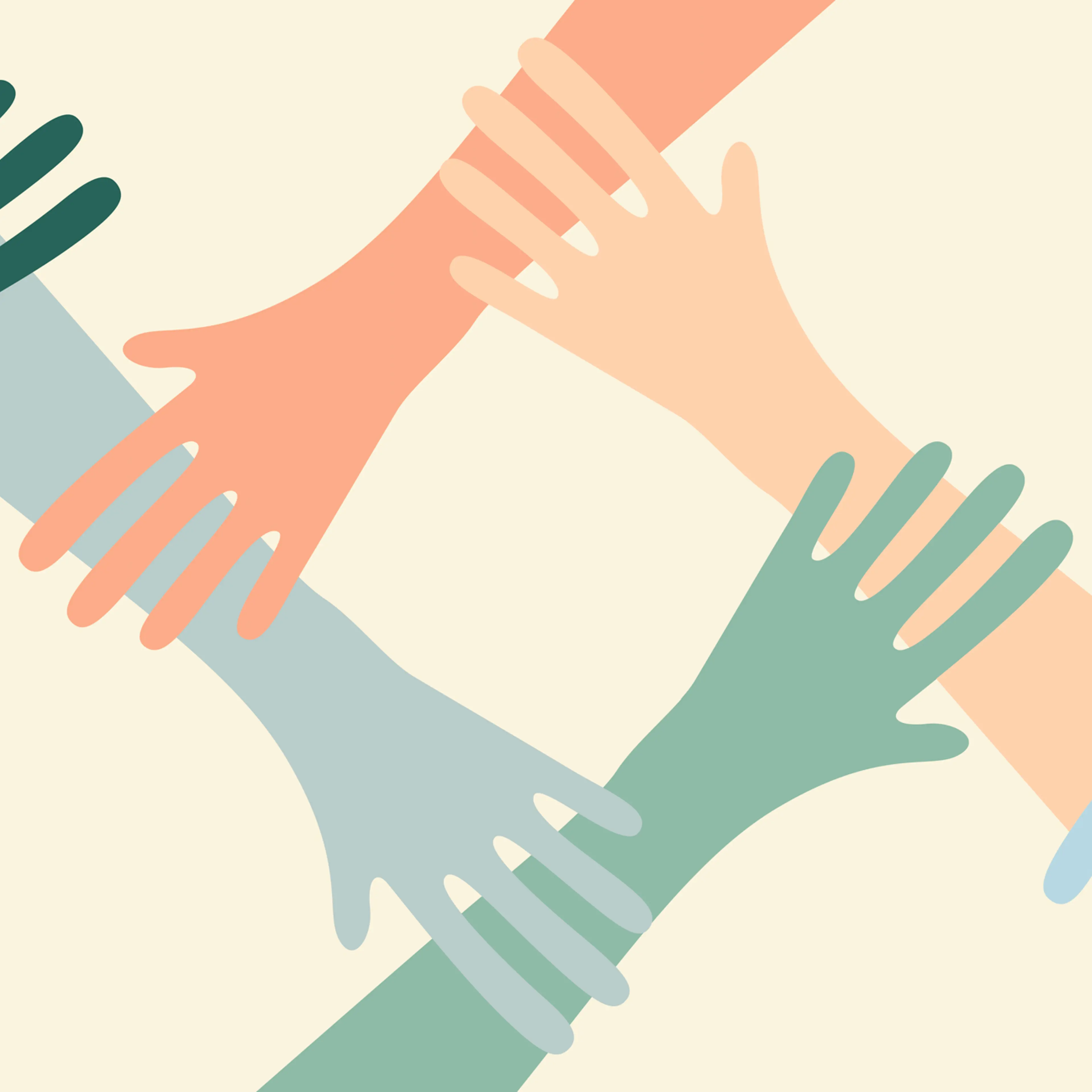 Volunteering, charity, donations and solidarity.