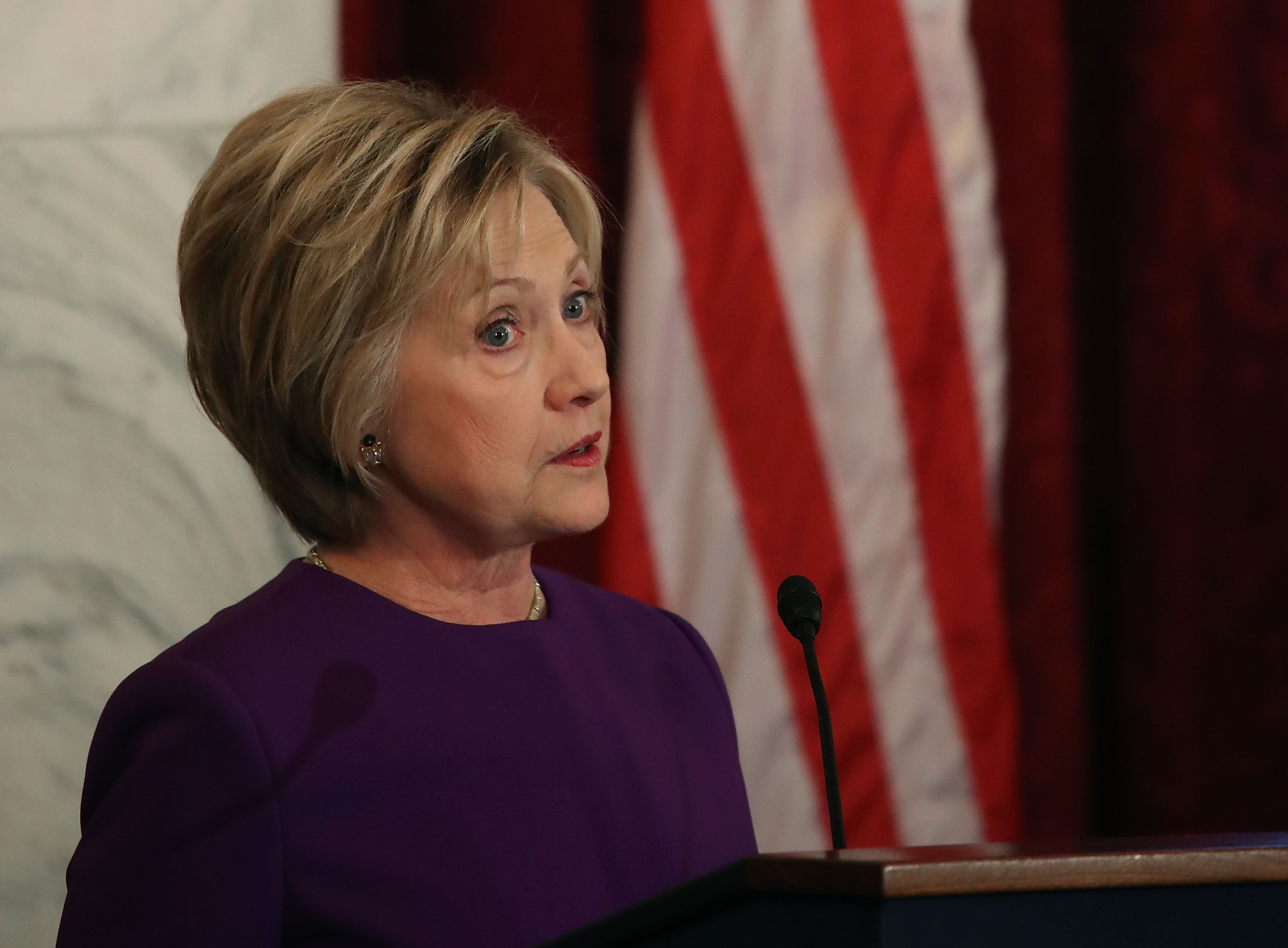 Hillary Clinton And VP Biden Attend Portrait Unveiling For Senate Democratic Leader Harry Reid