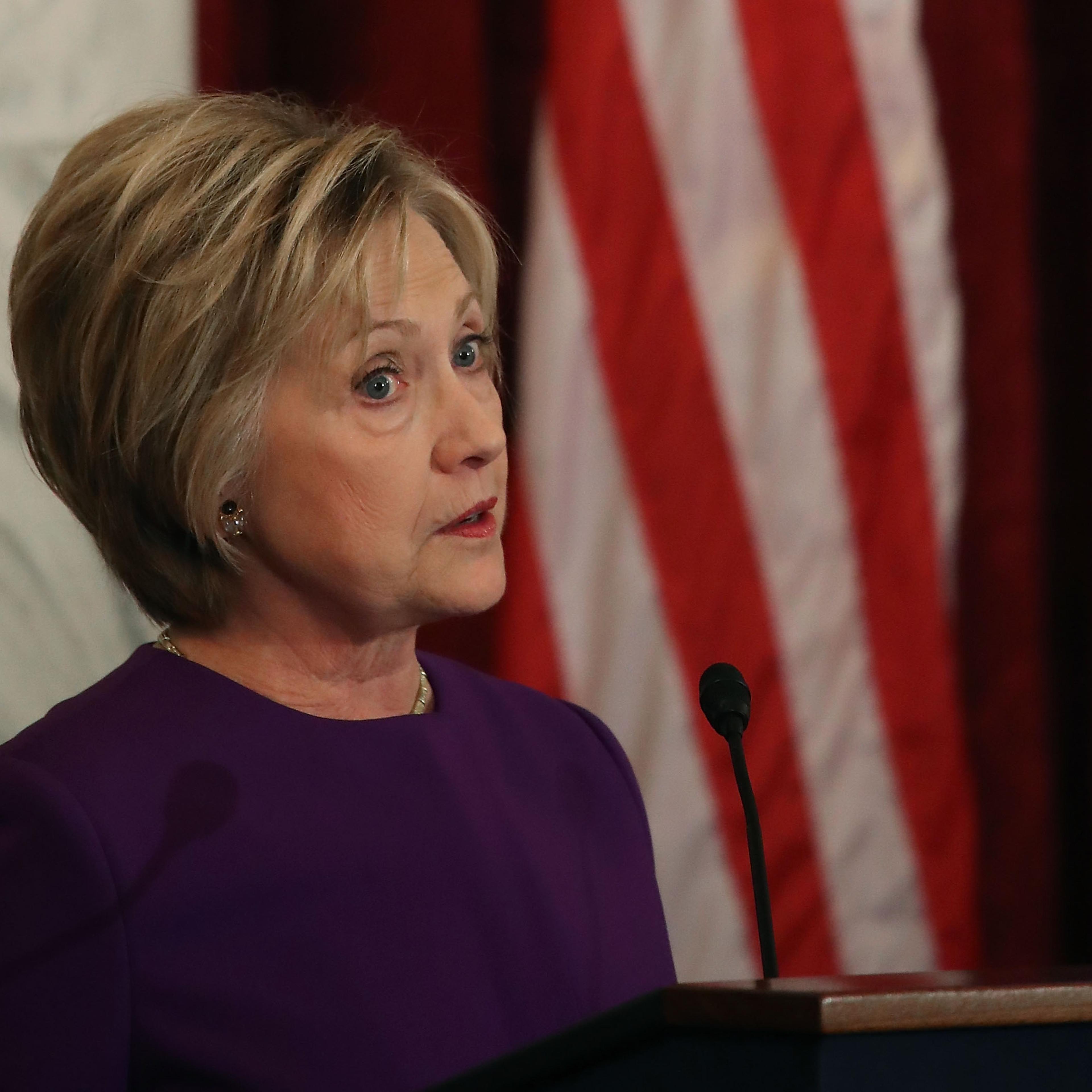 Hillary Clinton And VP Biden Attend Portrait Unveiling For Senate Democratic Leader Harry Reid