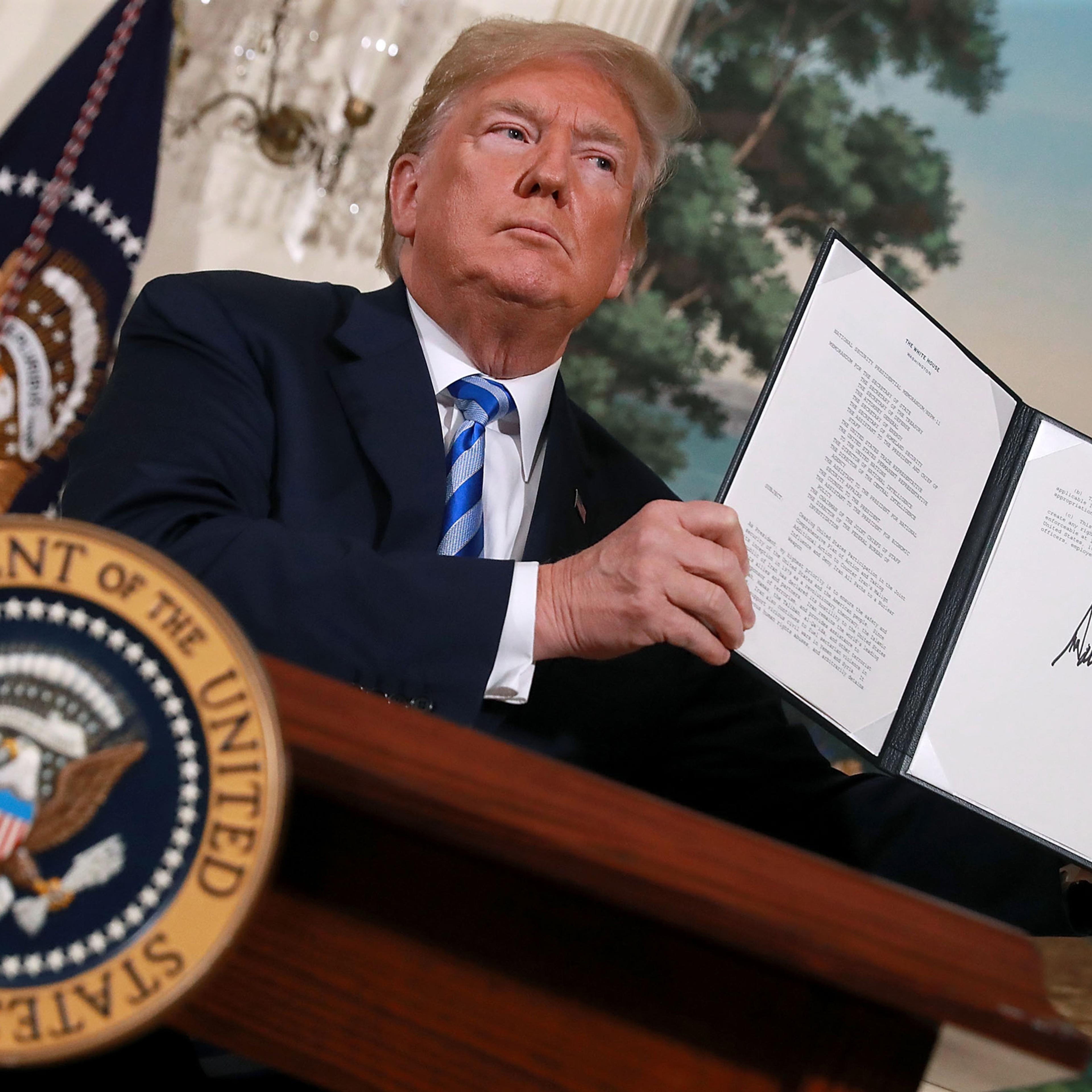 Donald Trump, John Bolton, War with Iran