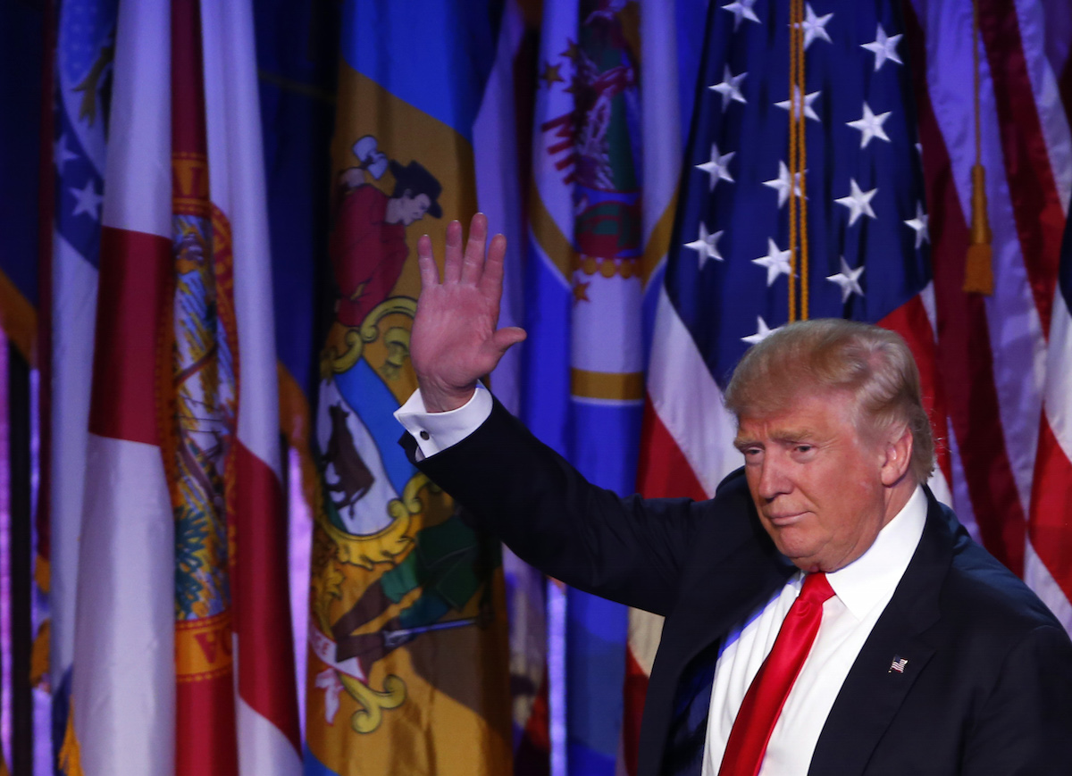 Election Day 2016: Donald Trump Speaks After Becoming 45th President