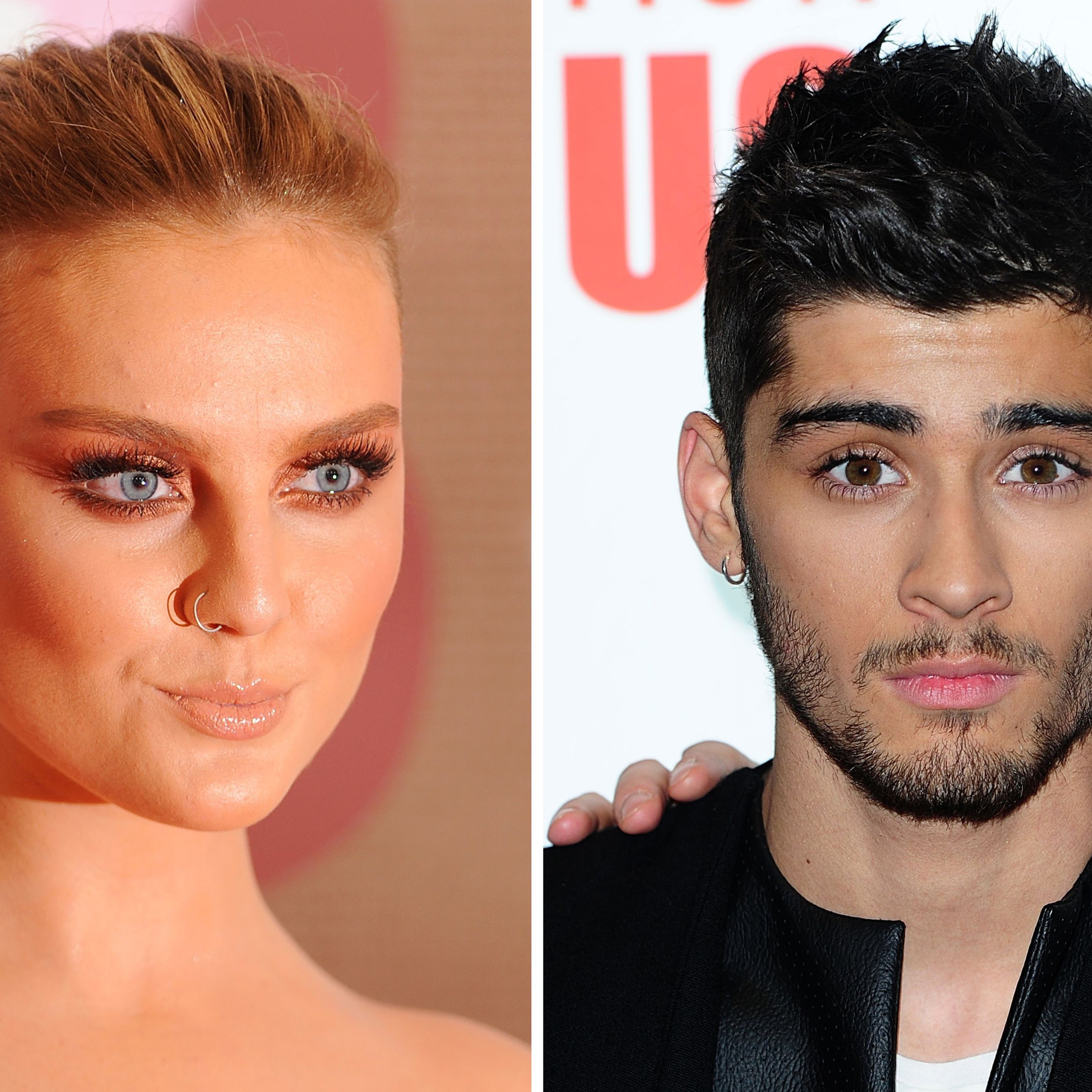 Perrie Edwards of Little Mix and Zayn Malik.