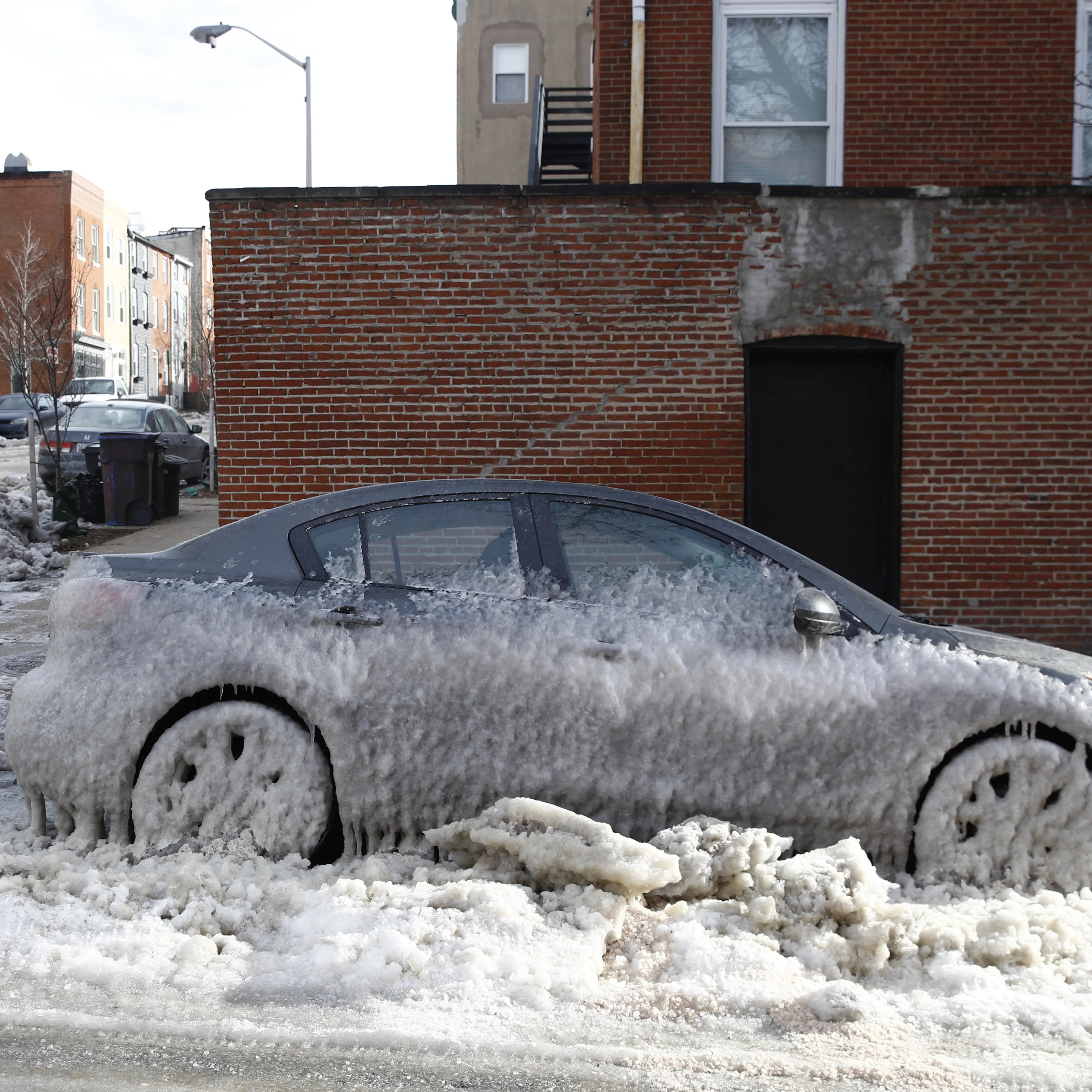 Deep Freeze Maryland, Baltimore, USA - 03 Jan 2018