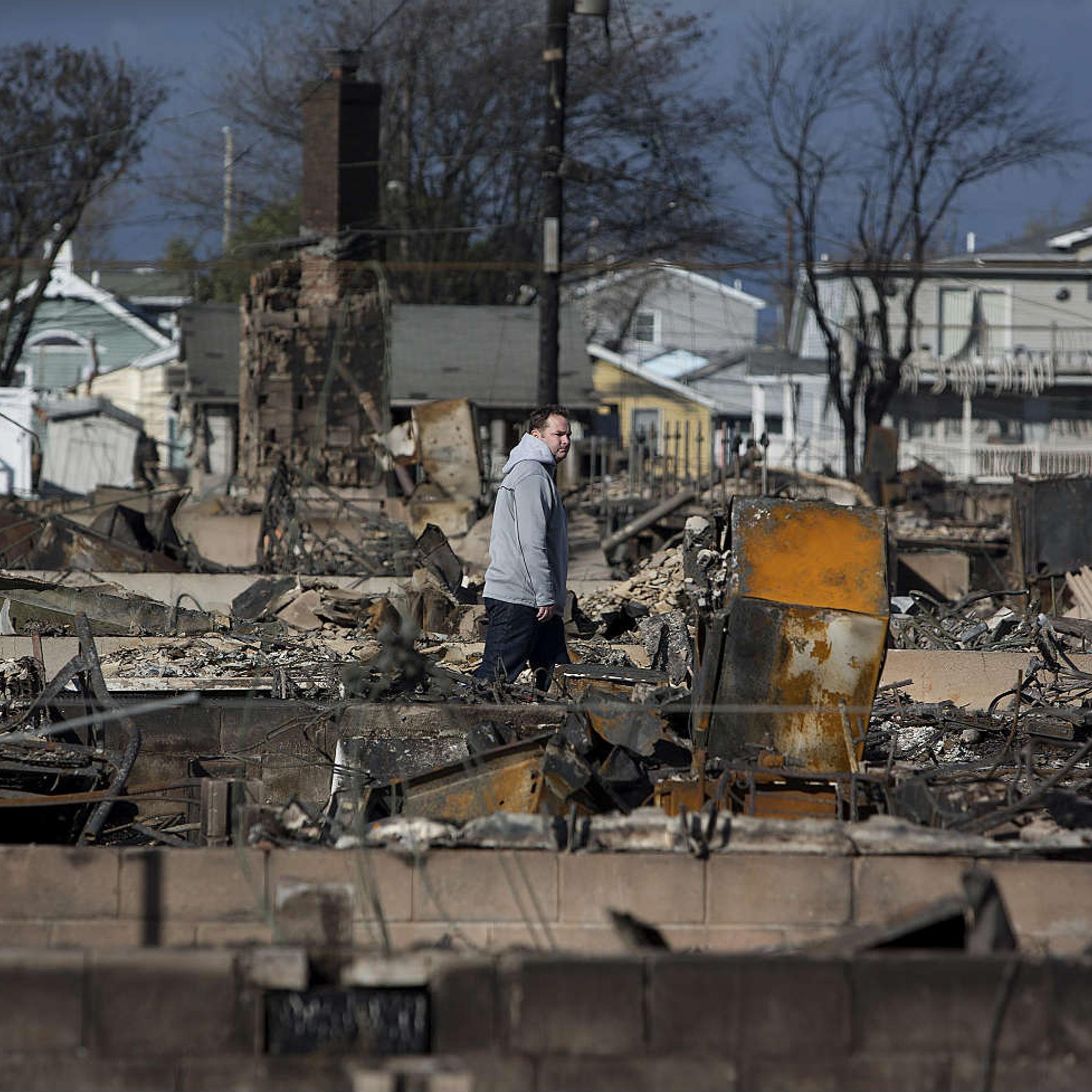 Hurricane Sandy flooding effects
