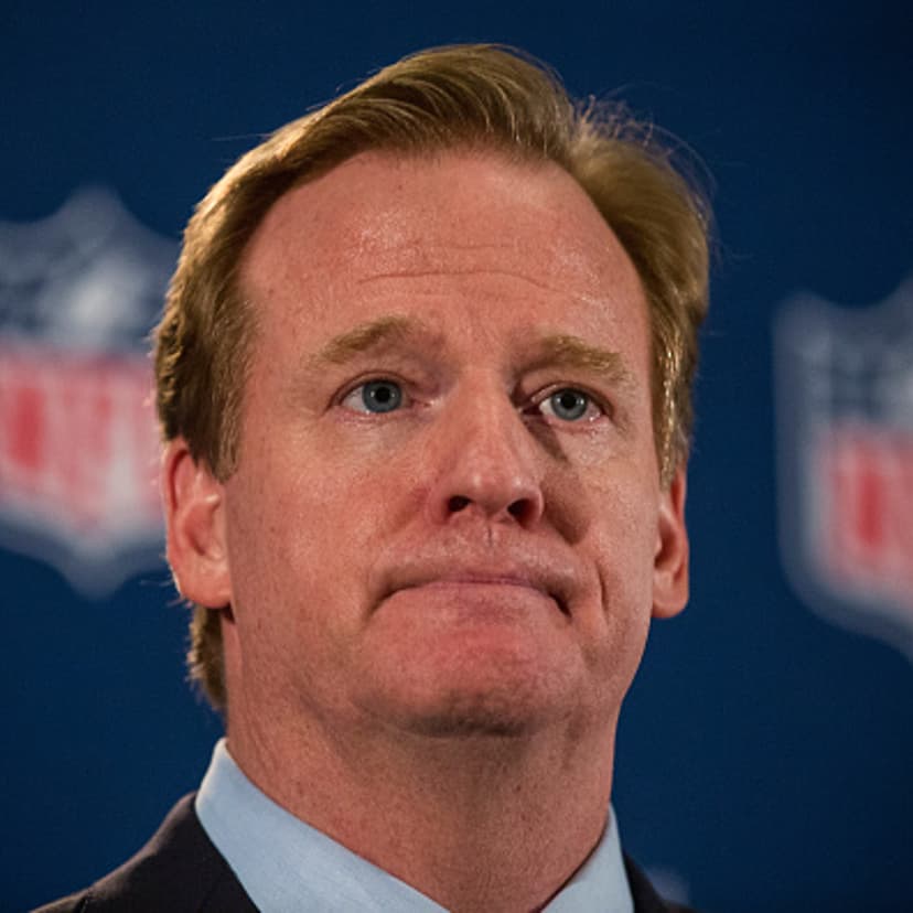 NFL Commissioner Roger Goodell Holds News Conference After Meeting With Team Owners