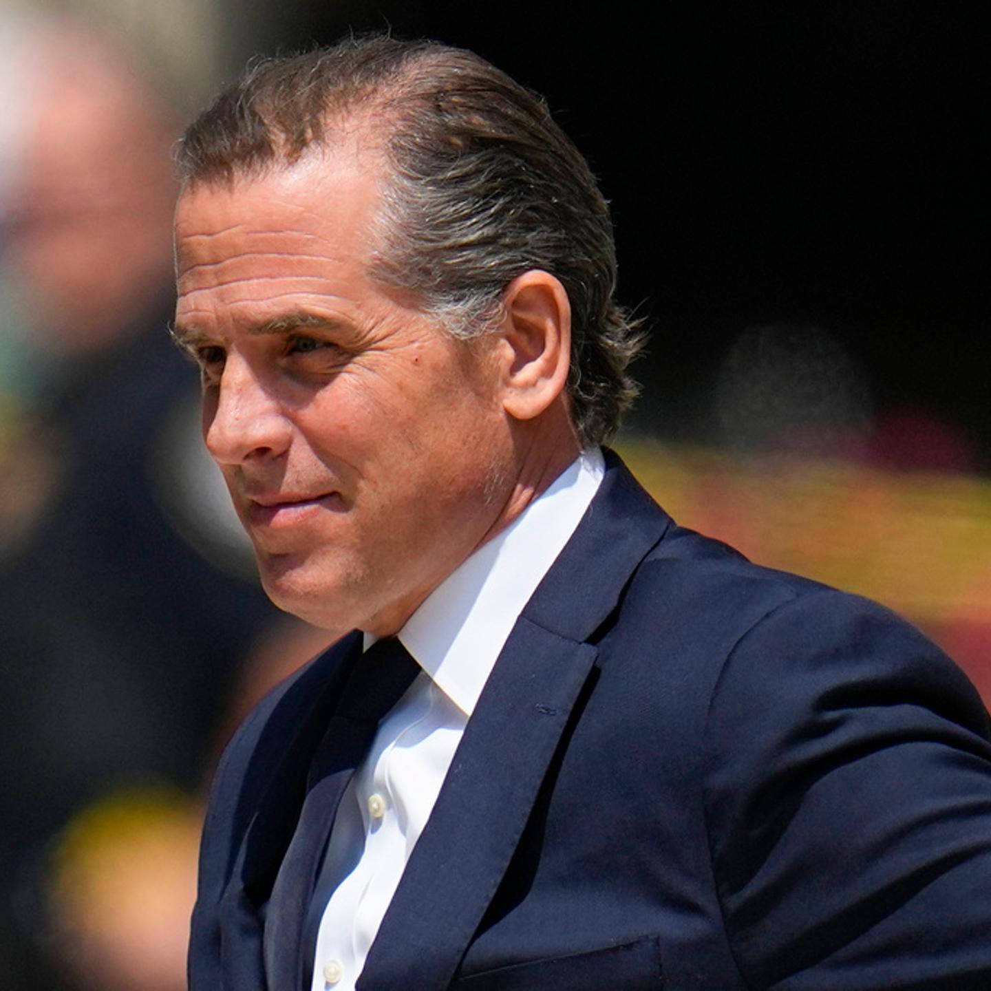 President Joe Biden's son Hunter Biden leaves after a court appearance, Wednesday, July 26, 2023, in Wilmington, Del.