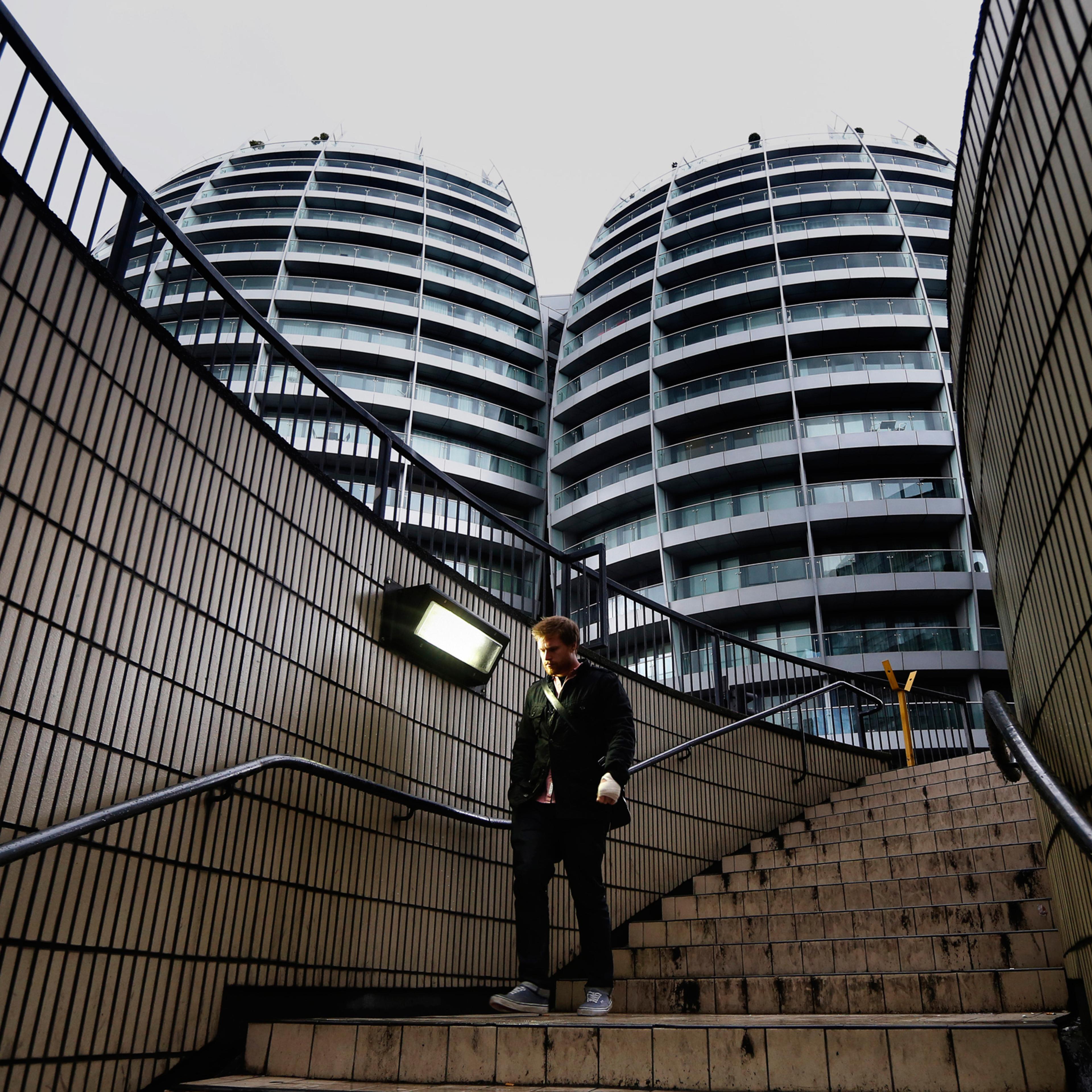 Buildings surround the Old Street roundabout dubbed "Silicon Roundabout" in London May 28, 2013. East London's technology hub is established well beyond start-up status: Thousands of new web firms now work in the offices around Old Street and on any give