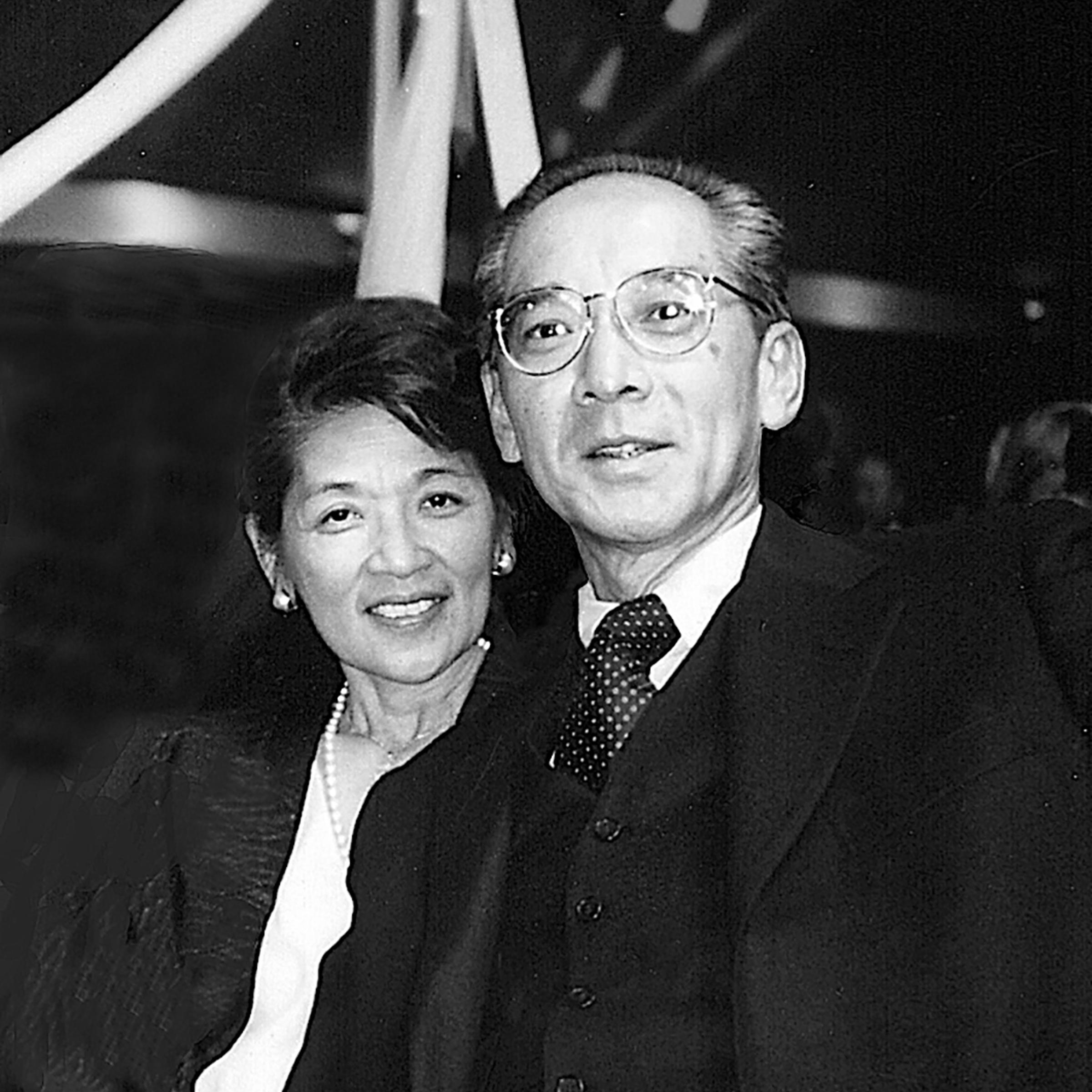 Emma Gee and Yuji Ichioka among charter founders and early supporters honored in 1999 at the 30th anniversary celebration of the establishment of the Asian American Studies Center at UCLA.